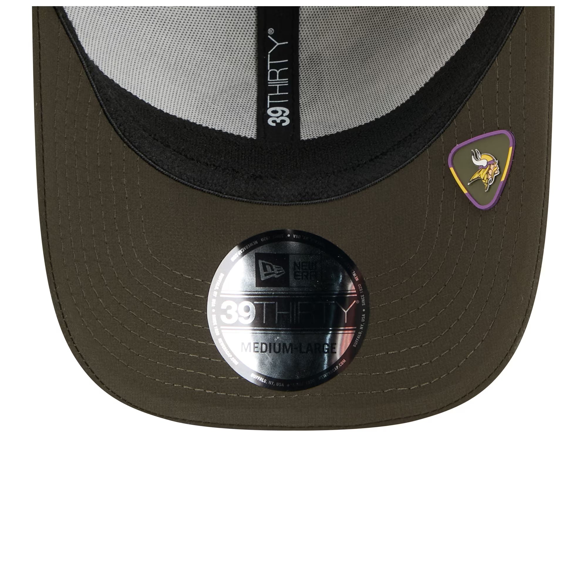 Minnesota Vikings New Era 2025 NFL Salute to Service 39THIRTY Flex Fit Cap Camouflage