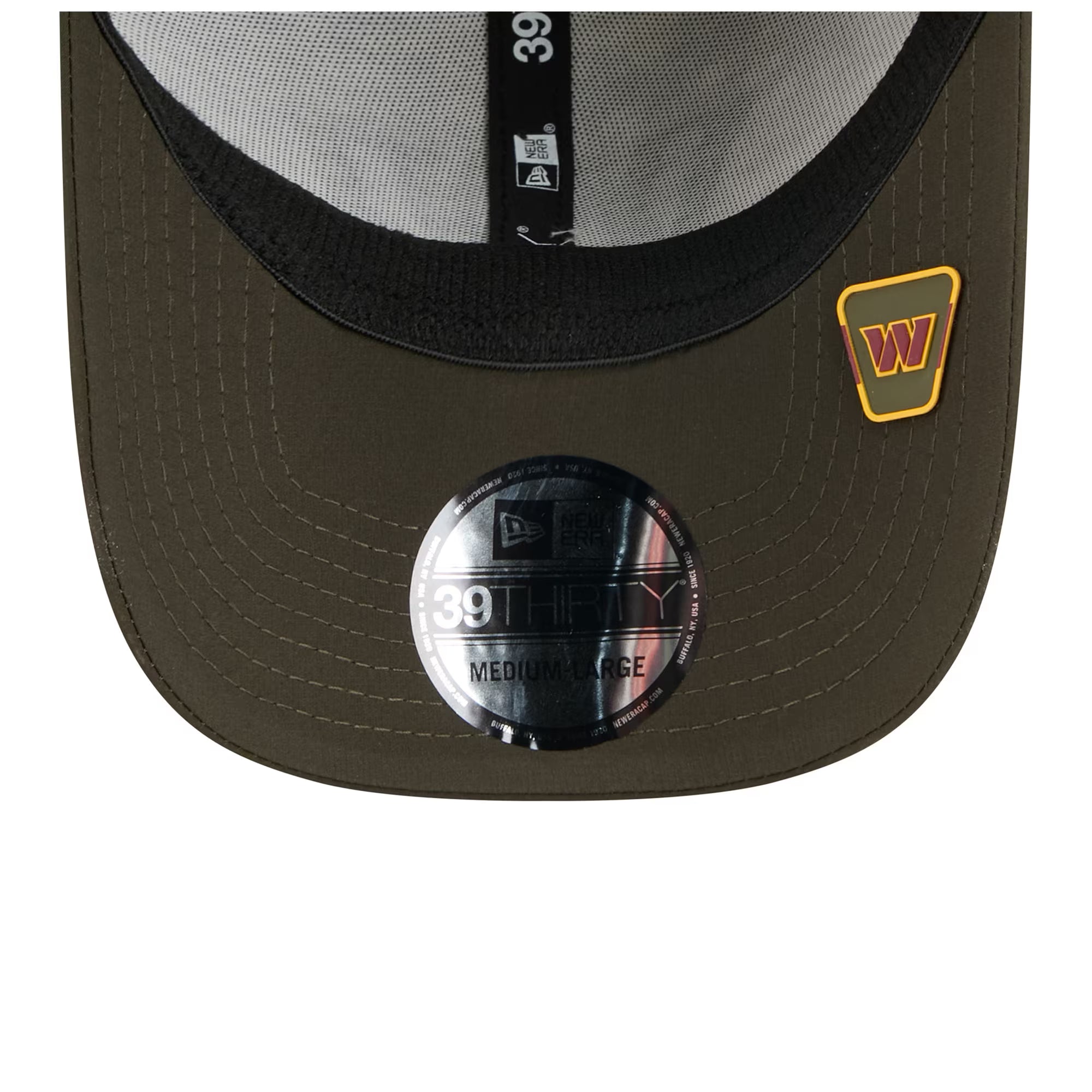 Washington Commanders New Era 2025 NFL Salute to Service 39THIRTY Flex Fit Cap Camouflage