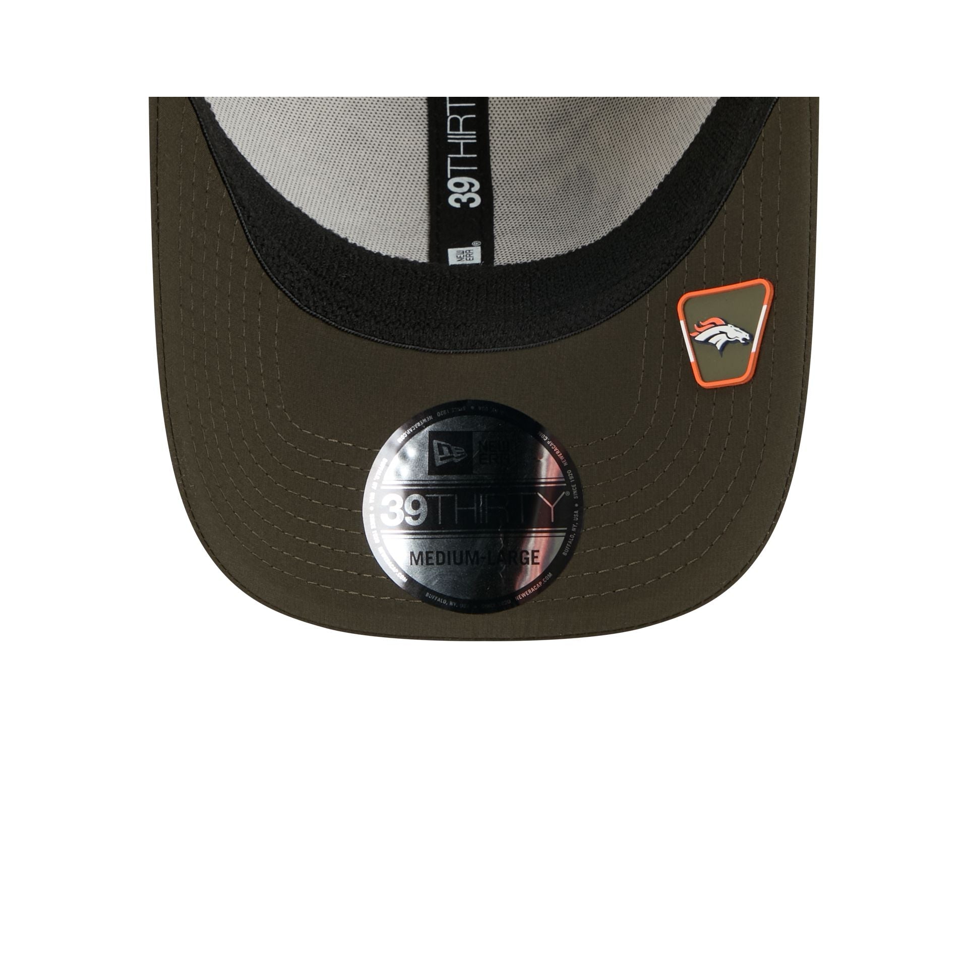 Denver Broncos New Era 2025 NFL Salute to Service 39THIRTY Flex Fit Cap Camouflage
