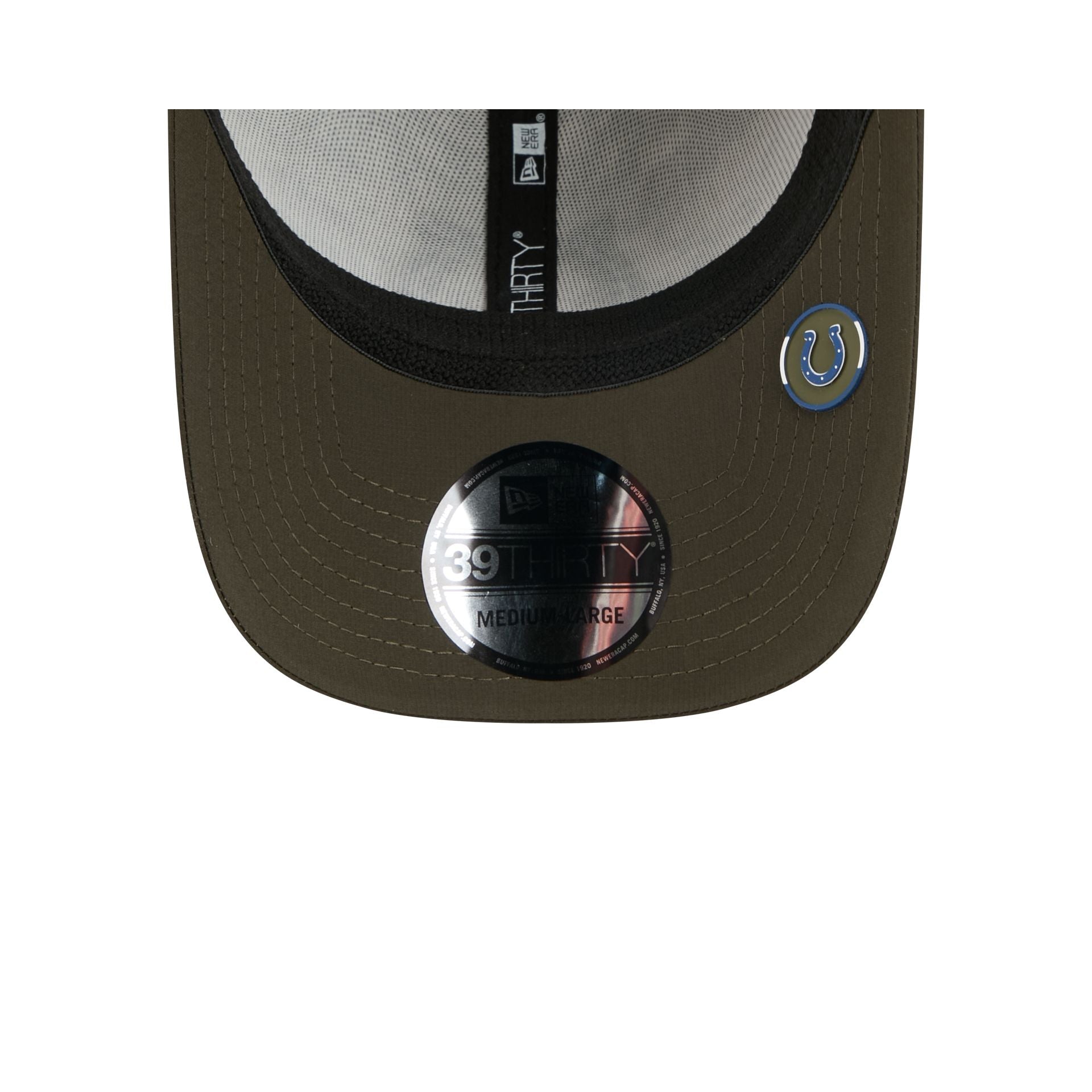 Indianapolis Colts New Era 2025 NFL Salute to Service 39THIRTY Flex Fit Cap Camouflage