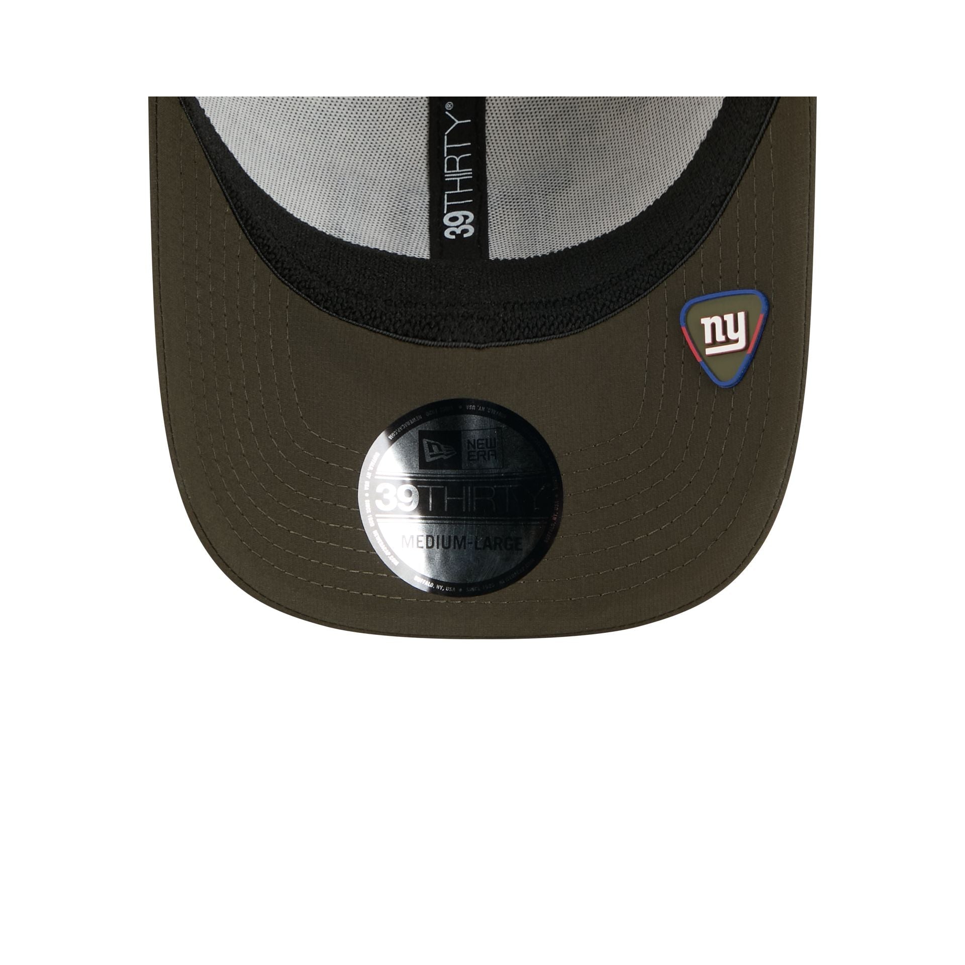 New York Giants New Era 2025 NFL Salute to Service 39THIRTY Flex Fit Cap Camouflage