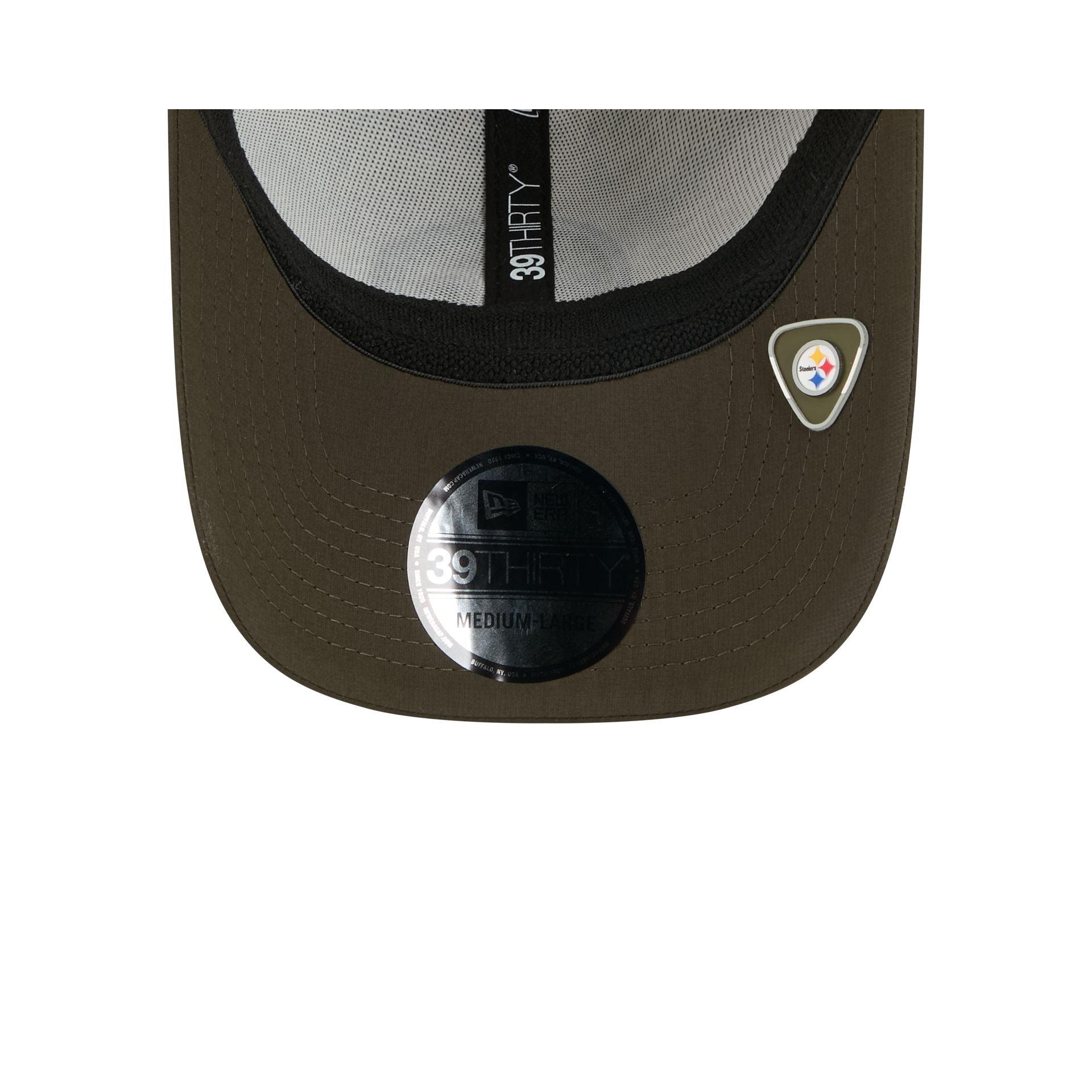 Pittsburgh Steelers New Era 2025 NFL Salute to Service 39THIRTY Flex Fit Cap Camouflage