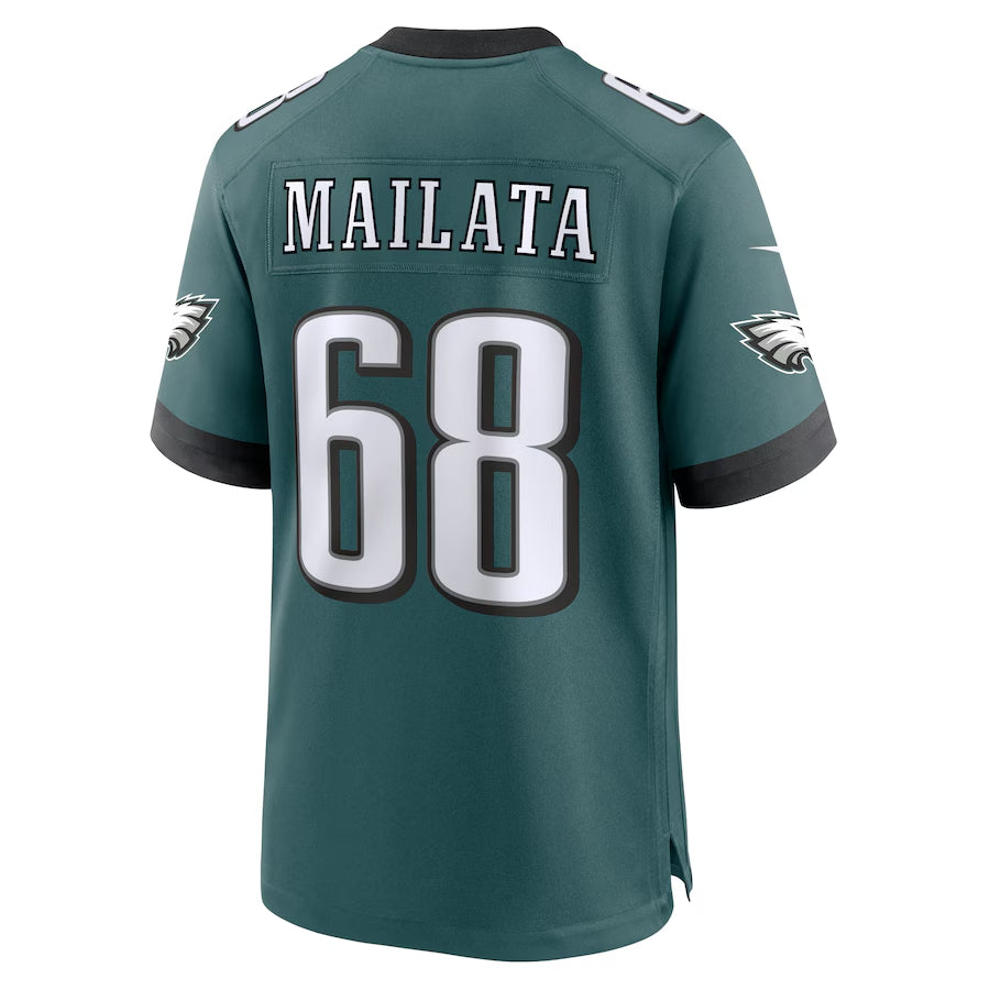 Jordan Mailata #68 Philadelphia Eagles Nike Game NFL Football Trikot Grün