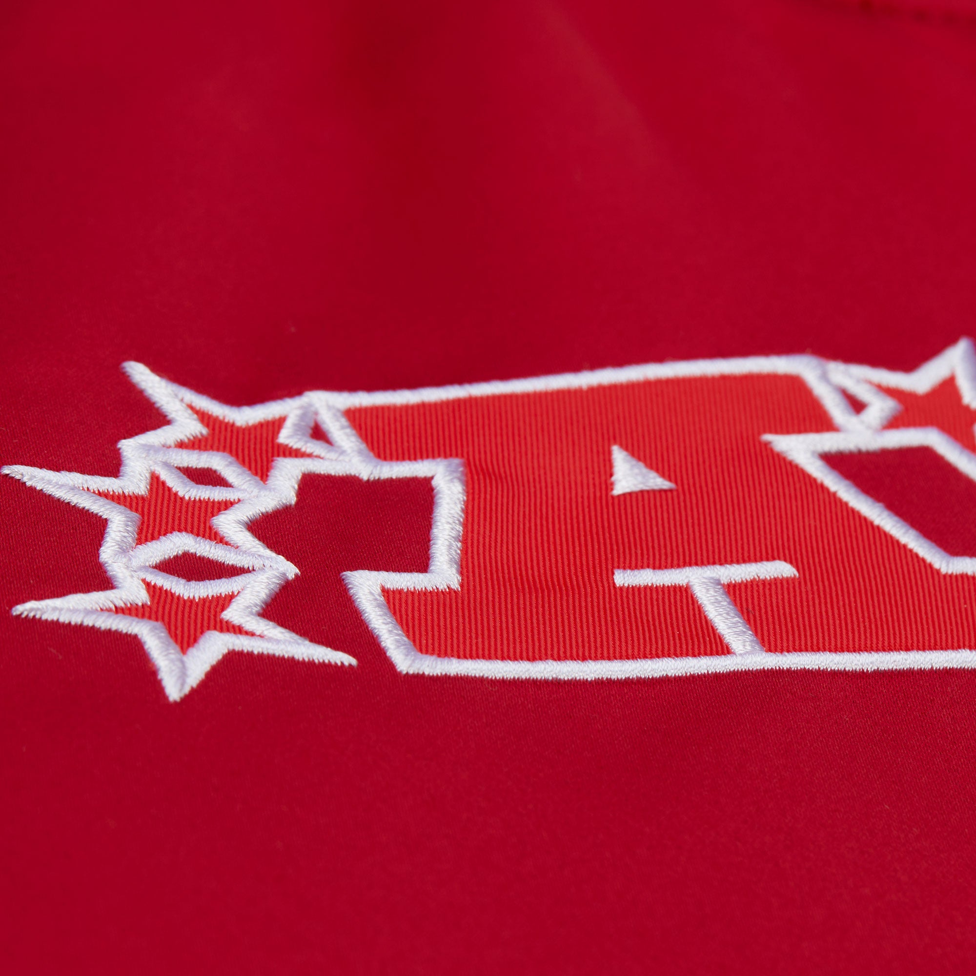 Kansas City Chiefs Mitchell & Ness Throwback Vintage Heavyweight Satin NFL Jacke Rot - STADIUMDREAMS