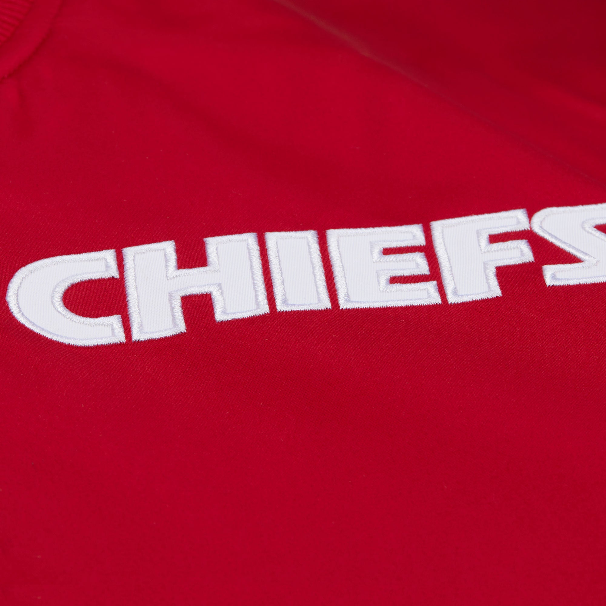 Kansas City Chiefs Mitchell & Ness Throwback Vintage Heavyweight Satin NFL Jacke Rot - STADIUMDREAMS