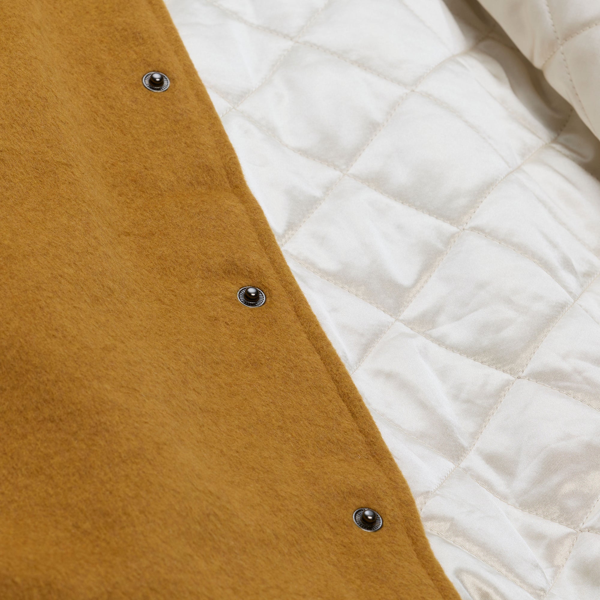 San Francisco 49ers Mitchell & Ness Dusted Collection Premium Patches NFL College Jacke Beige