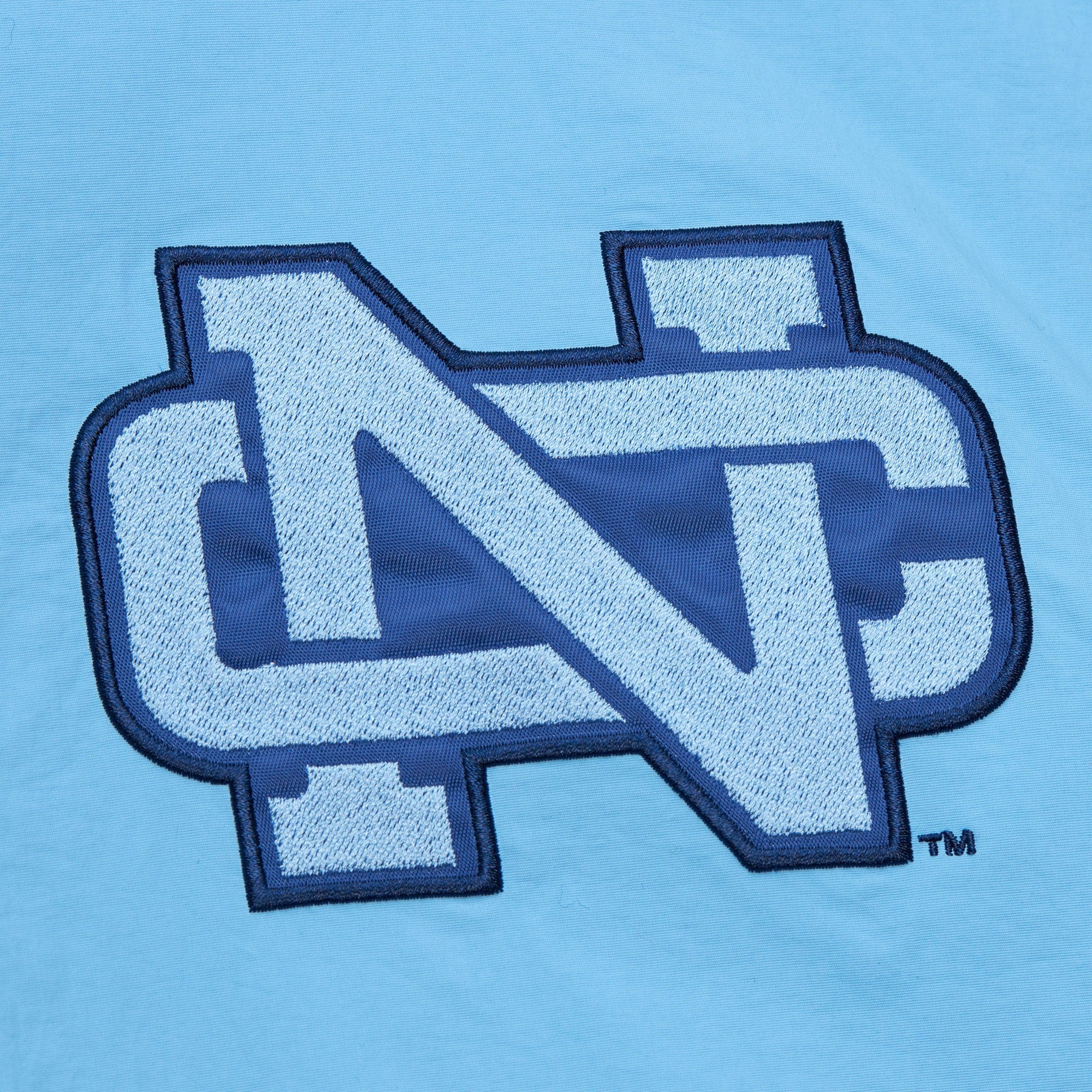 North Carolina Tar Heels NCAA Mitchell & Ness Throw It Back Retro Winter Jacke Blau - STADIUMDREAMS