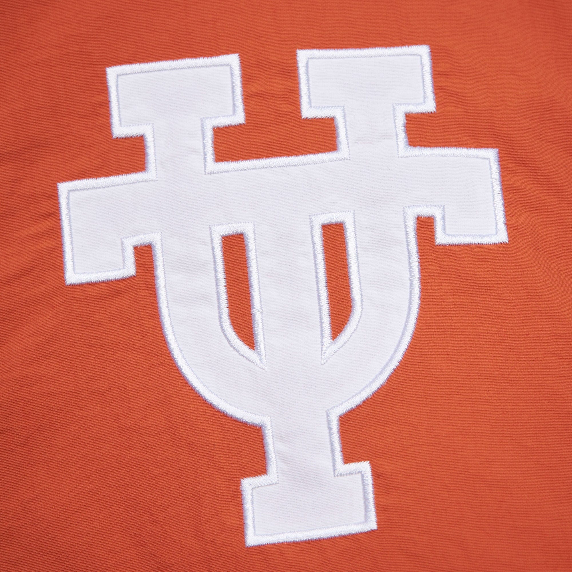 Texas Longhorns NCAA Mitchell & Ness Throw It Back Retro Winter Jacke Orange - STADIUMDREAMS