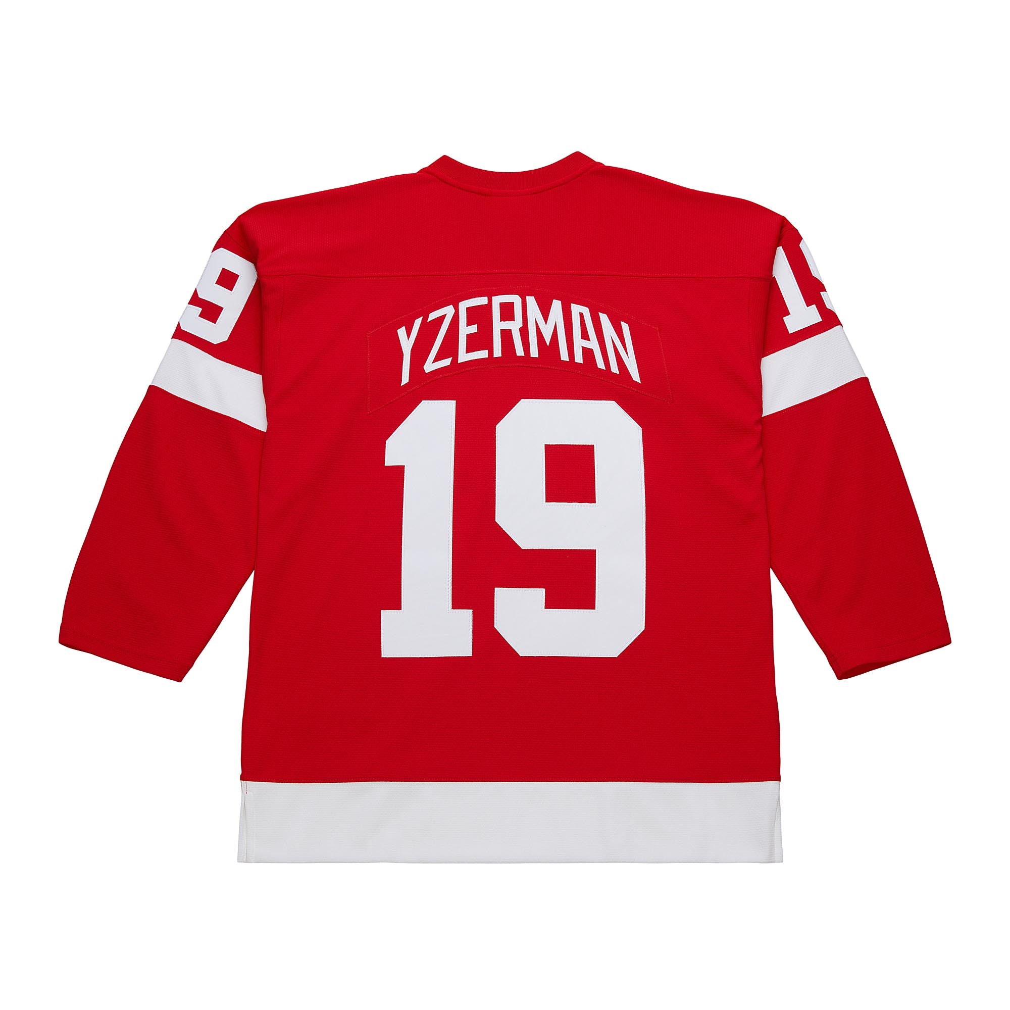 Steve Yzerman #19 Detroit Red Wings Mitchell & Ness 1996 Premium PowerPlay NHL Trikot Rot - STADIUMDREAMS