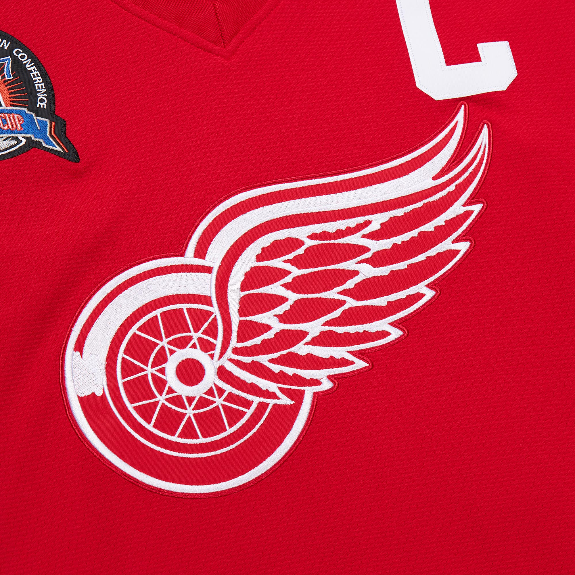 Steve Yzerman #19 Detroit Red Wings Mitchell & Ness 1996 Premium PowerPlay NHL Trikot Rot - STADIUMDREAMS