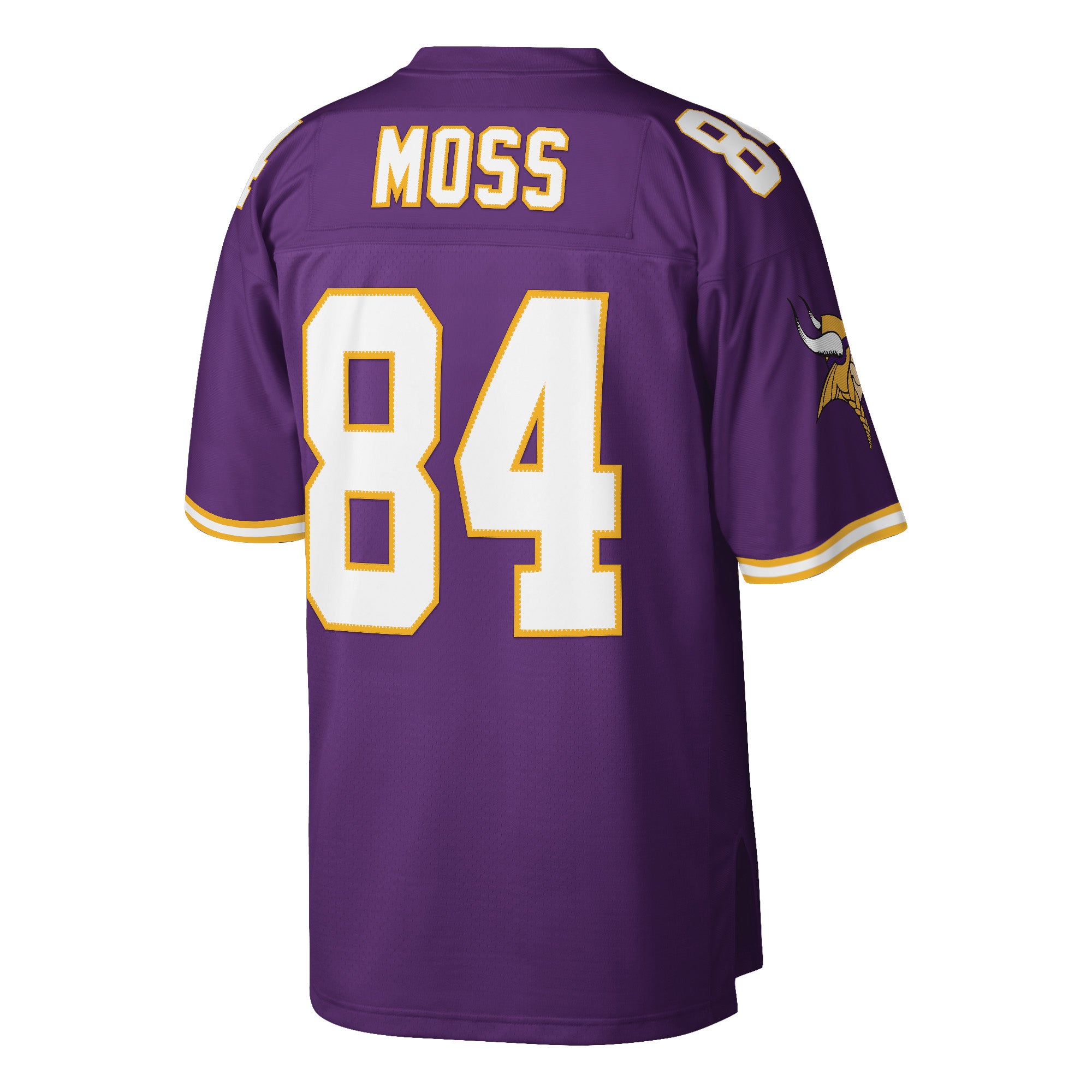 Randy Moss #84 Minnesota Vikings Mitchell & Ness NFL Football Trikot 1998 Lila - STADIUMDREAMS