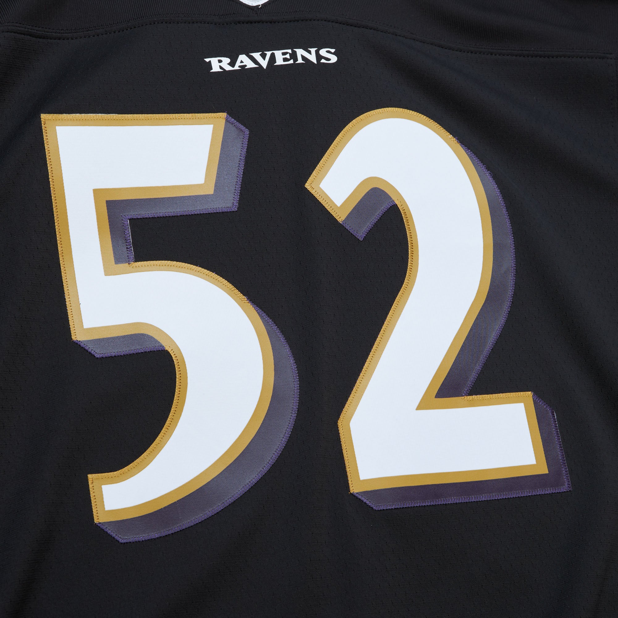 Ray Lewis #52 Baltimore Ravens Mitchell & Ness NFL Football Trikot 2004 Schwarz - STADIUMDREAMS