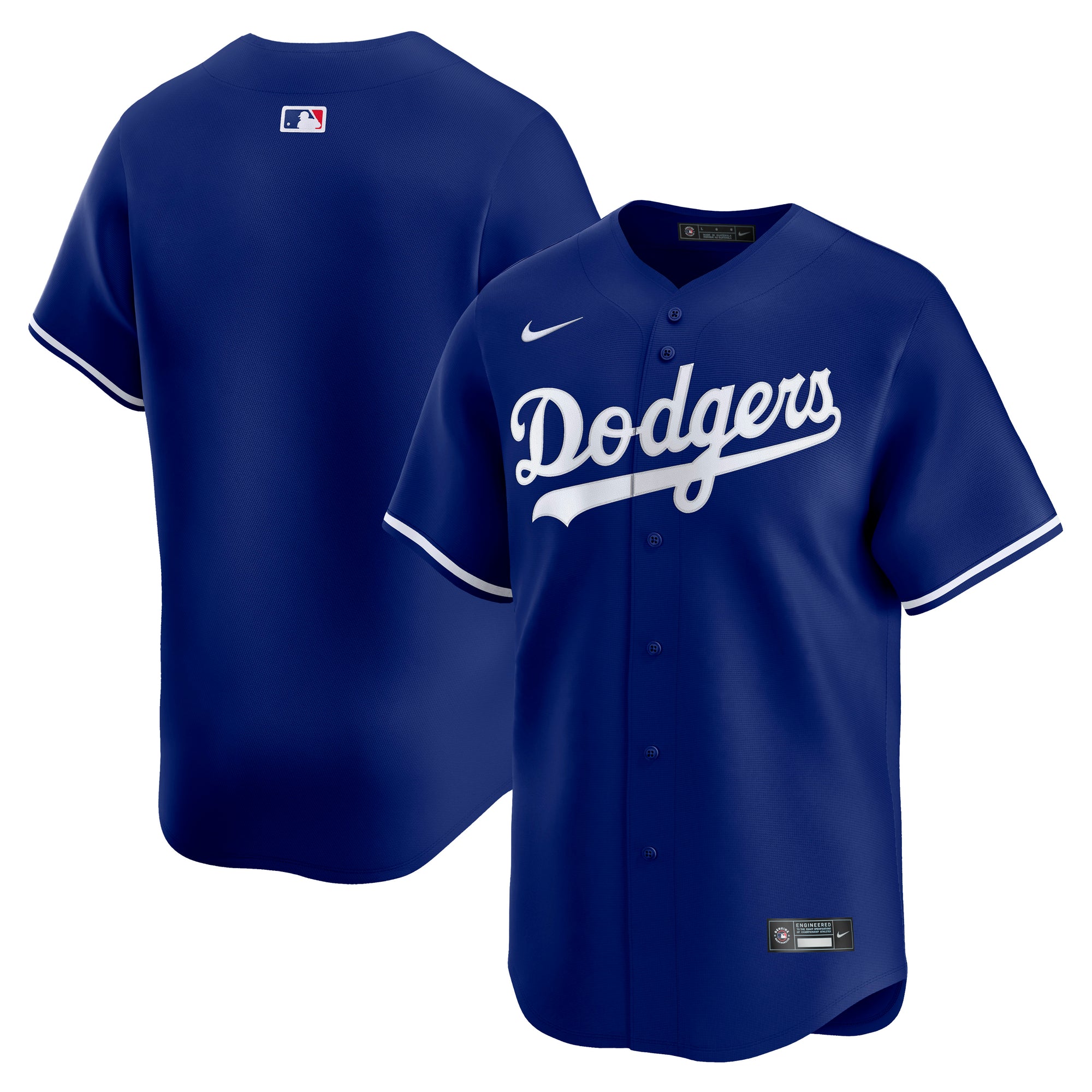 Los Angeles Dodgers Nike Limited Alternate Game MLB Baseball Trikot Blau