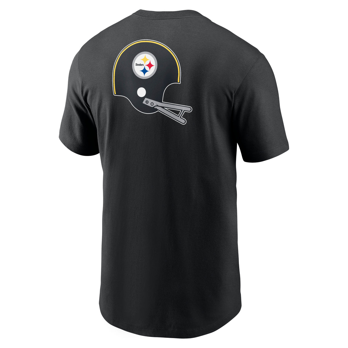 Pittsburgh Steelers Nike Rewind Backprint Hit NFL T-Shirt Schwarz - STADIUMDREAMS