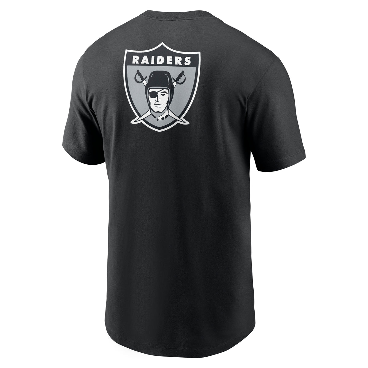 Las Vegas Raiders Nike Rewind Backprint Hit NFL T-Shirt Schwarz