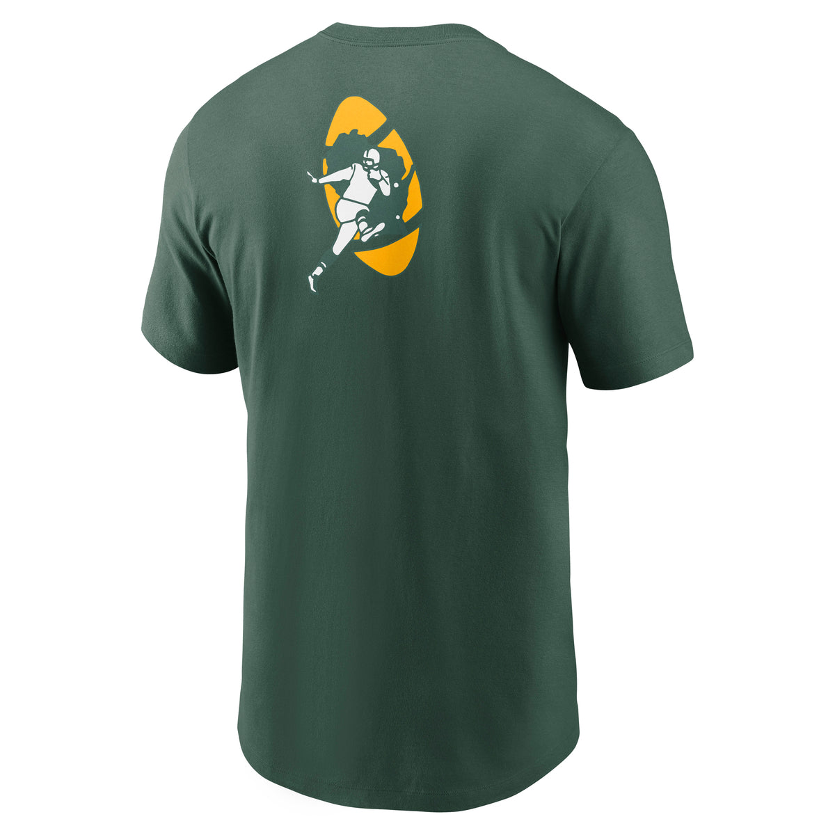 Green Bay Packers Nike Rewind Backprint Hit NFL T-Shirt Grün