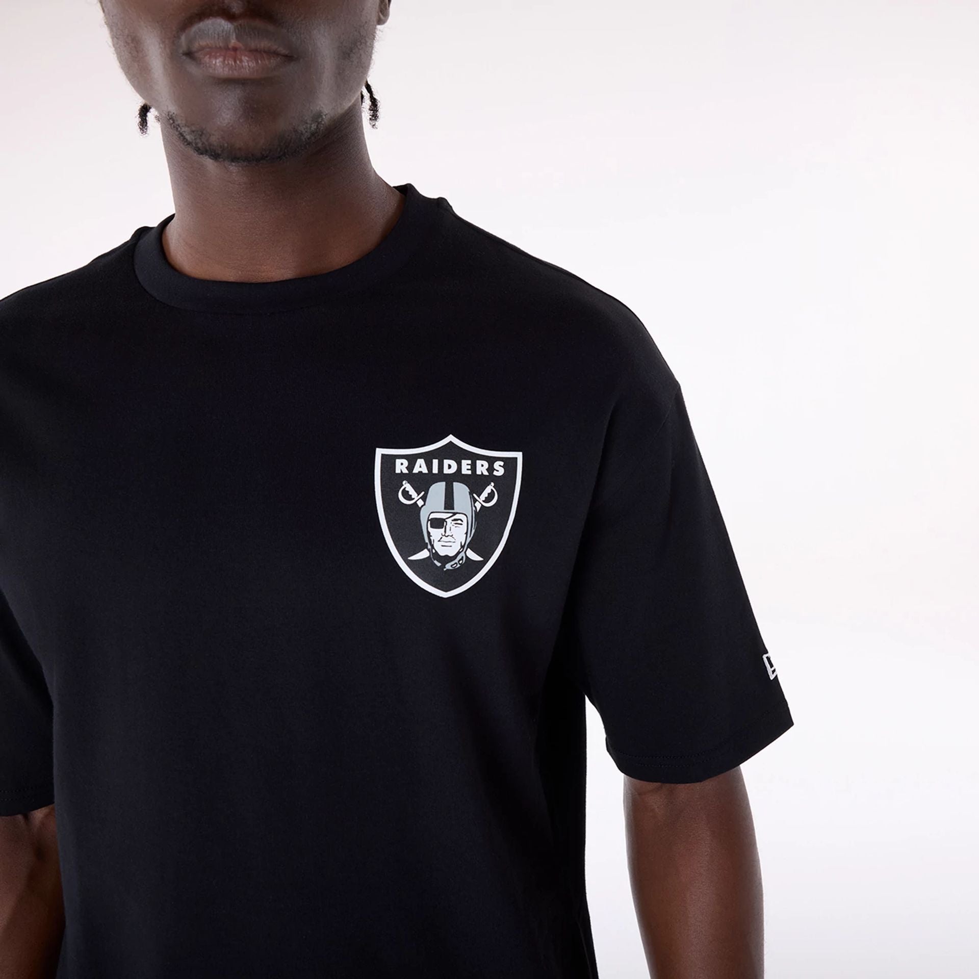 Las Vegas Raiders New Era Backprint Oversized NFL T-Shirt Schwarz - STADIUMDREAMS
