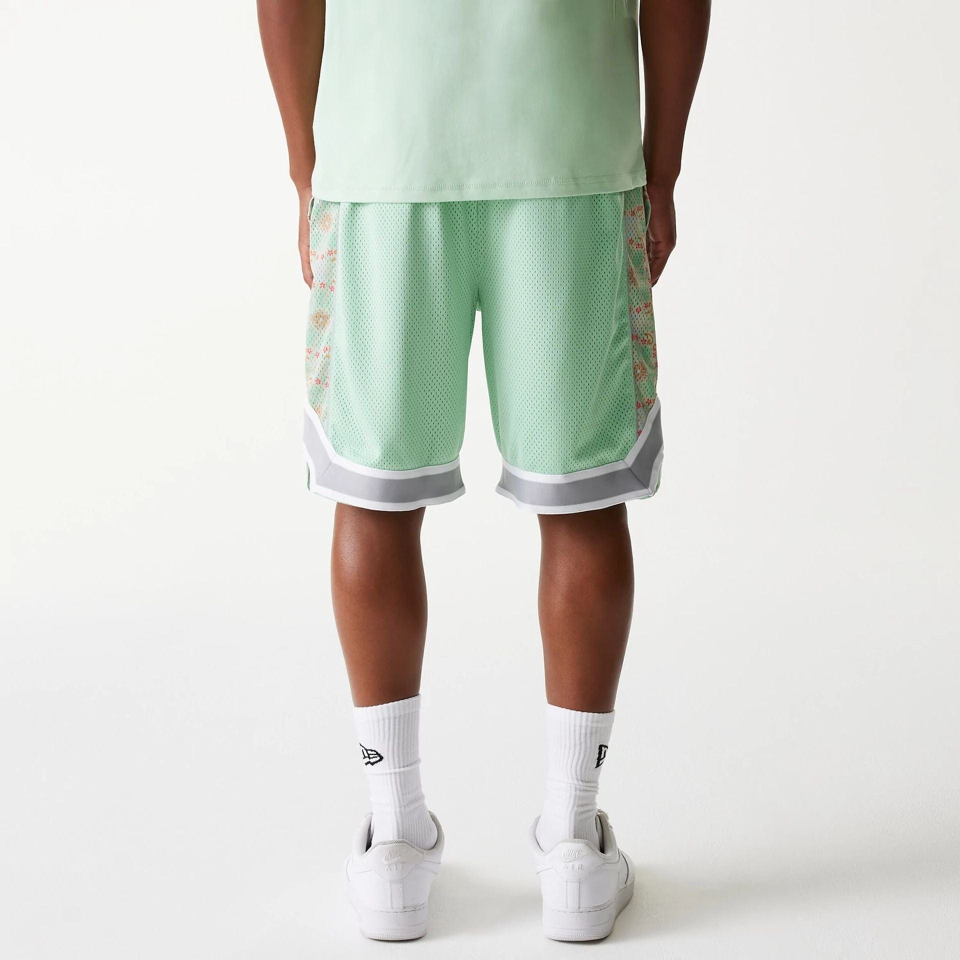 Los Angeles Dodgers New Era Infill Mesh MLB Shorts Green
