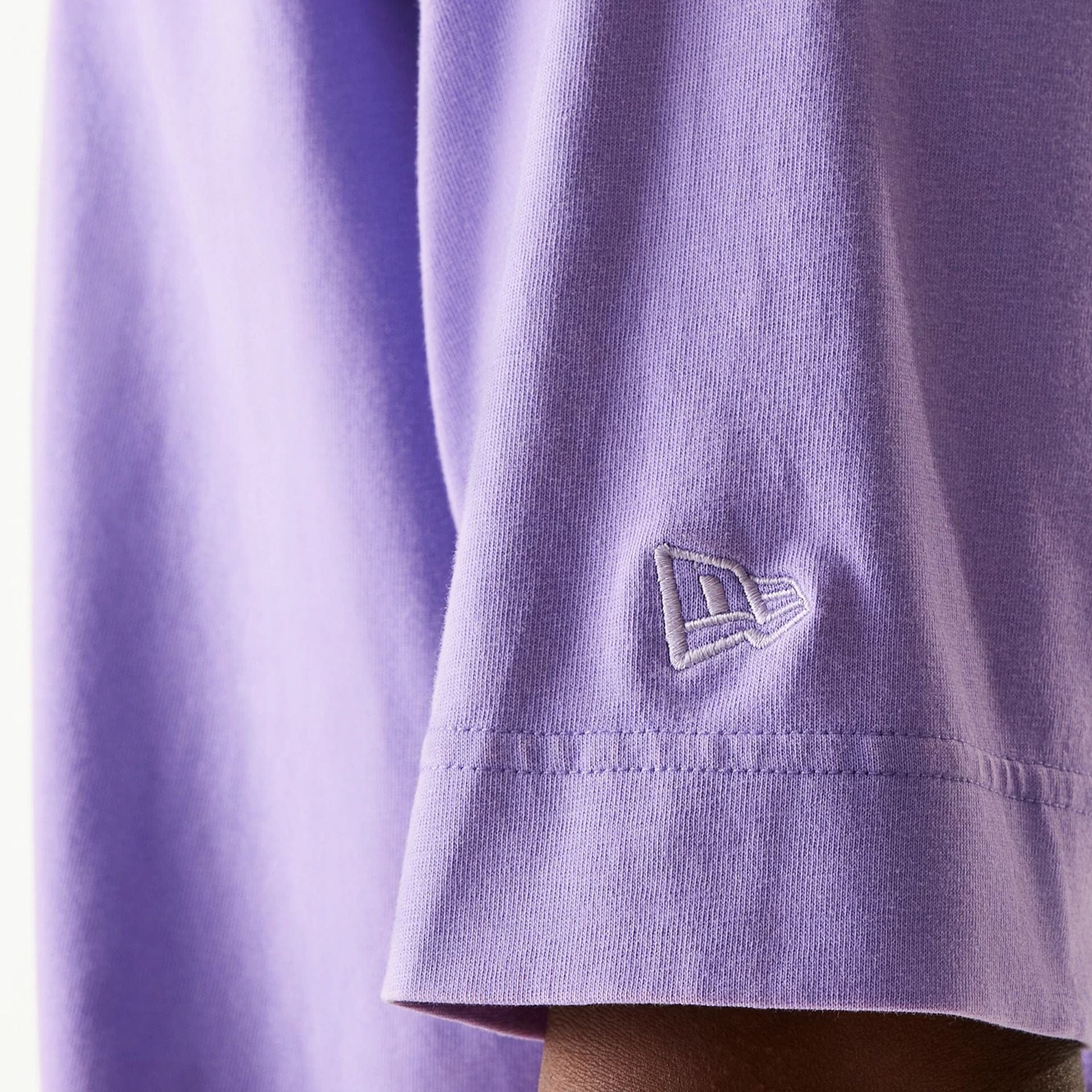 Los Angeles Lakers New Era Washed Style Oversized Box NBA T-Shirt Purple
