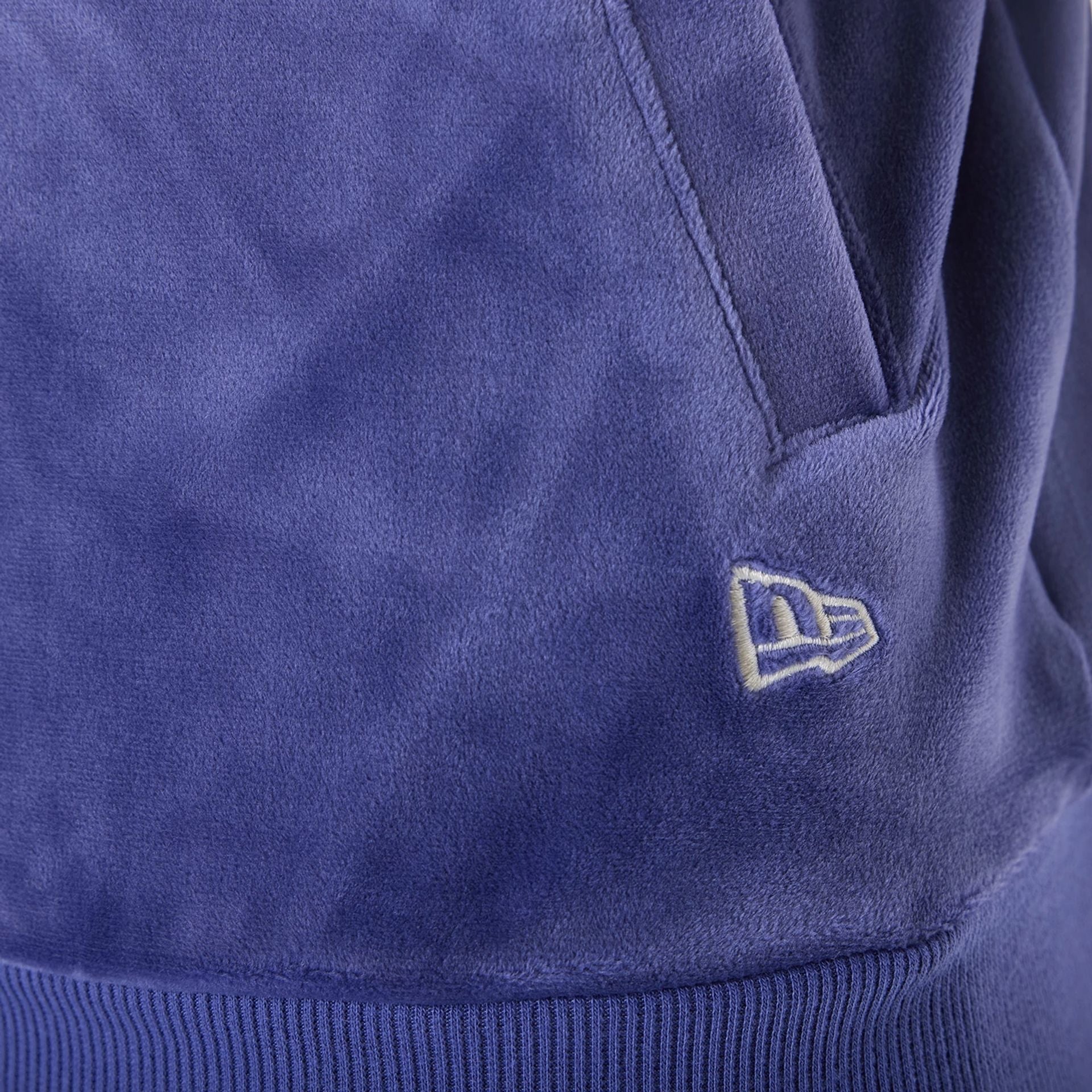 Los Angeles Dodgers New Era Velour MLB Trainingsjacke Lila - STADIUMDREAMS