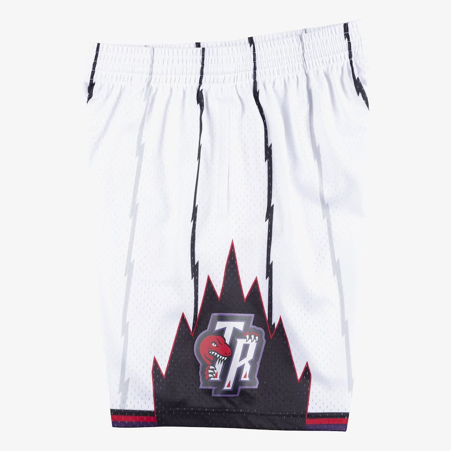 Toronto Raptors Mitchell & Ness NBA Swingman Shorts 1998-1999 Weiß