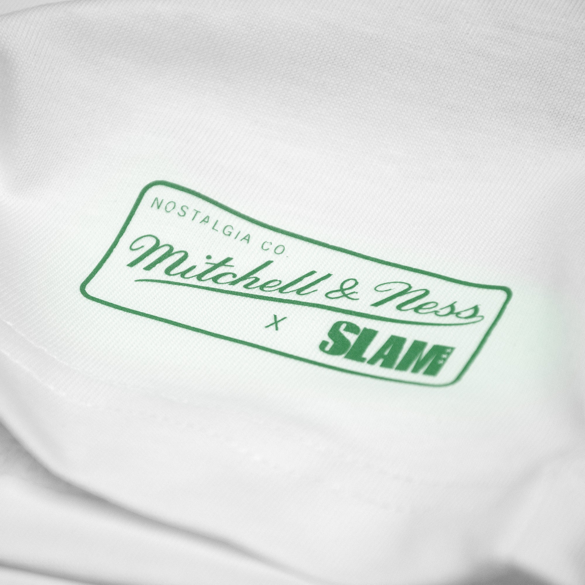 Shawn Kemp Seattle Supersonics Mitchell & Ness Gradient Slam Cover NBA T-Shirt Weiß