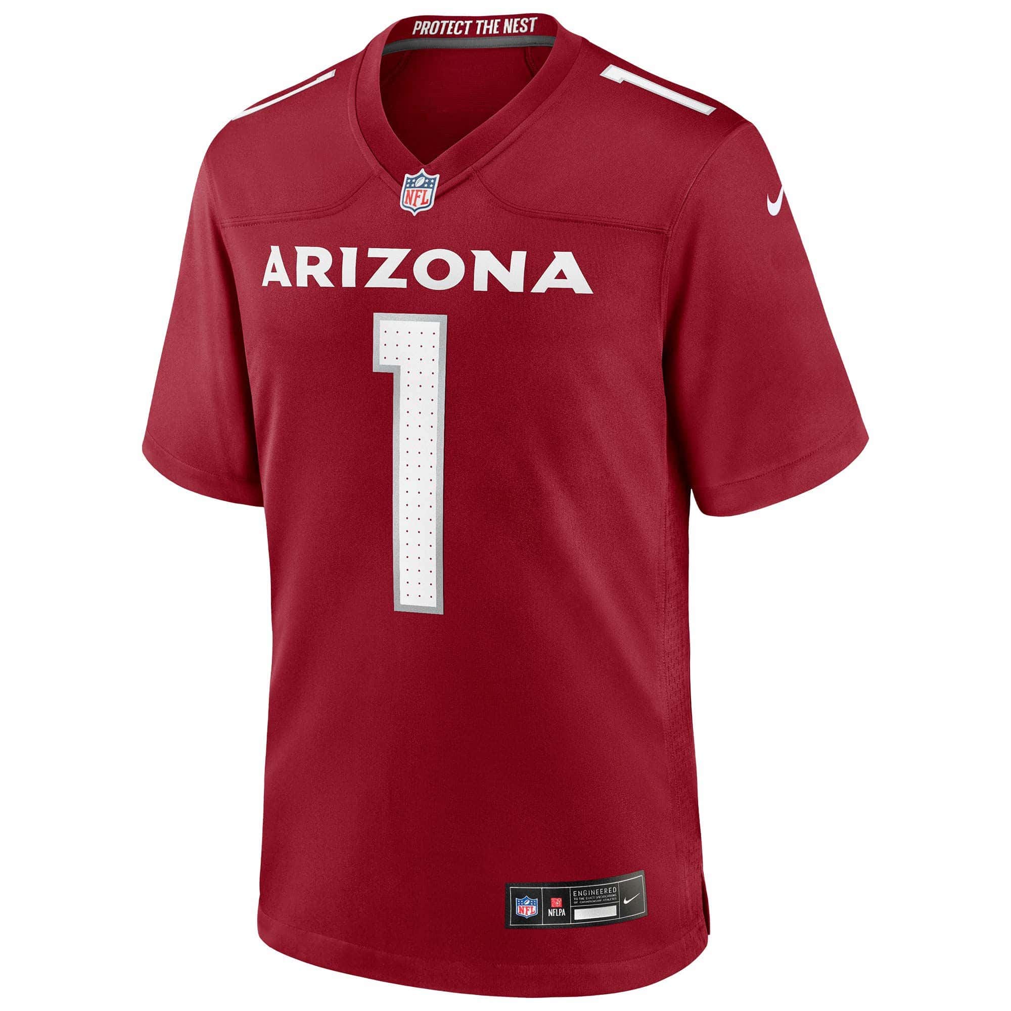 Arizona Cardinals Kyler Murray Nike Game Football NFL Trikot Home Rot - STADIUMDREAMS