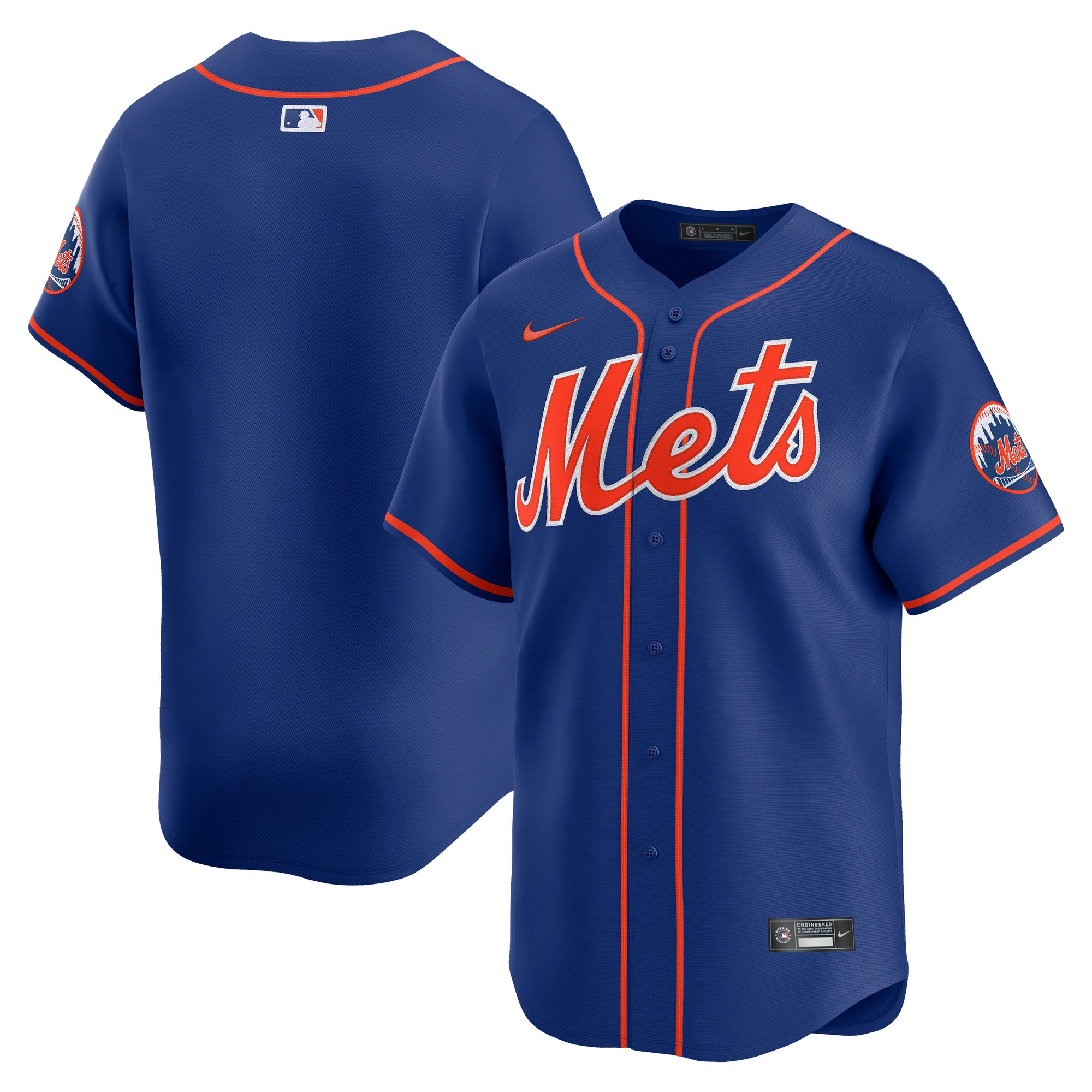 New York Mets Nike Limited Alternate Game MLB Baseball Trikot Blau