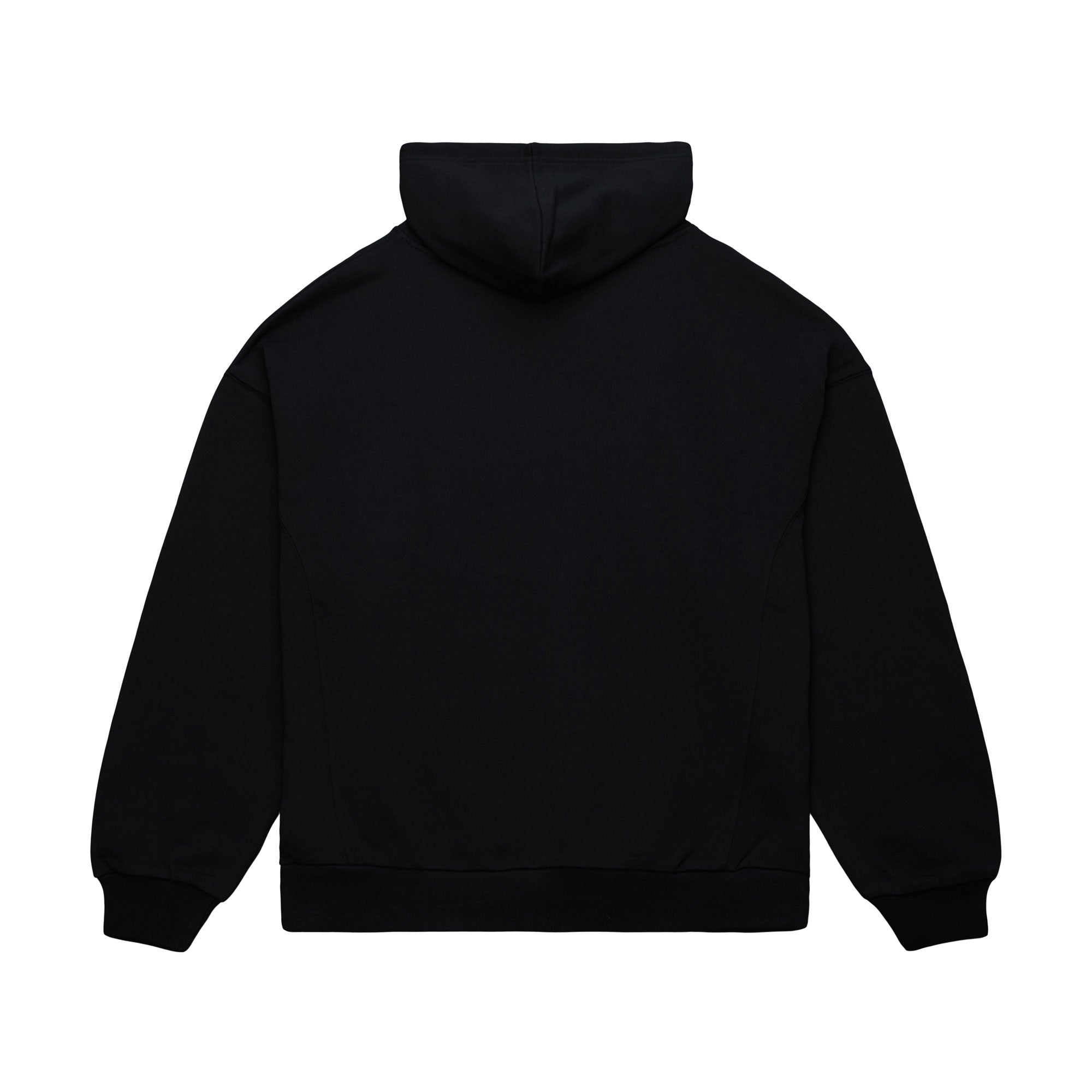 New York Rangers Mitchell & Ness Oversized Stitched Logo Over NHL Hoodie Black