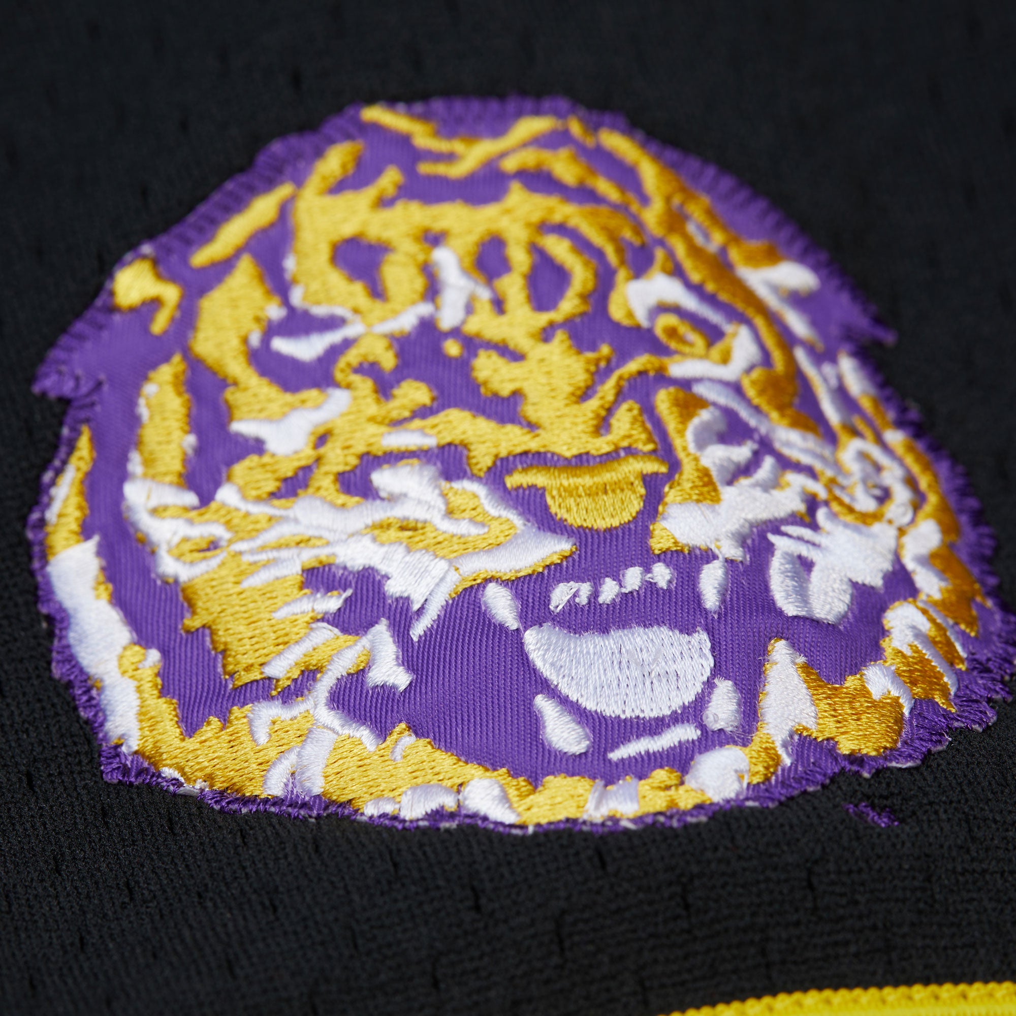 Louisiana State University Tigers Mitchell & Ness On the Clock NCAA Baseball Trikot Schwarz - STADIUMDREAMS