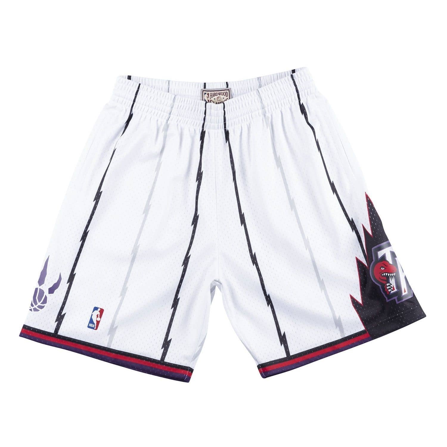 Toronto Raptors Mitchell & Ness NBA Swingman Shorts 1998-1999 Weiß