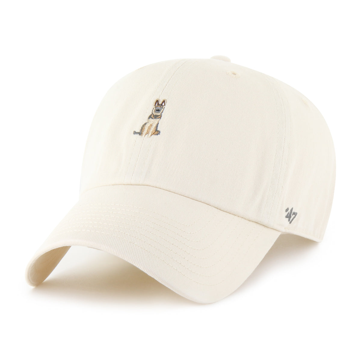 Schäferhund Icon Dog Cap '47 CLEAN UP Beige - STADIUMDREAMS