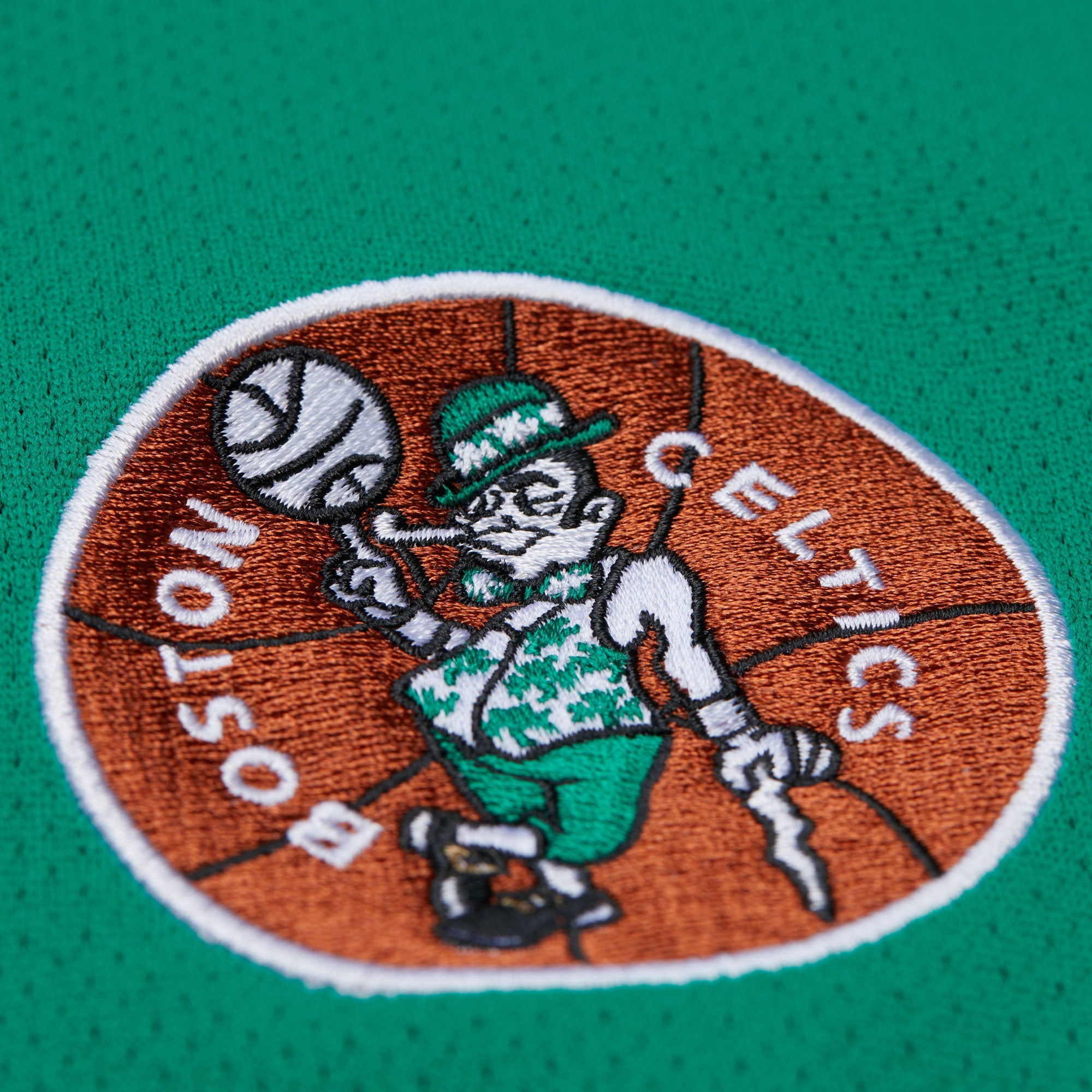 Boston Celtics Mitchell & Ness Backprint Full-Zip NBA Jacke Schwarz - STADIUMDREAMS