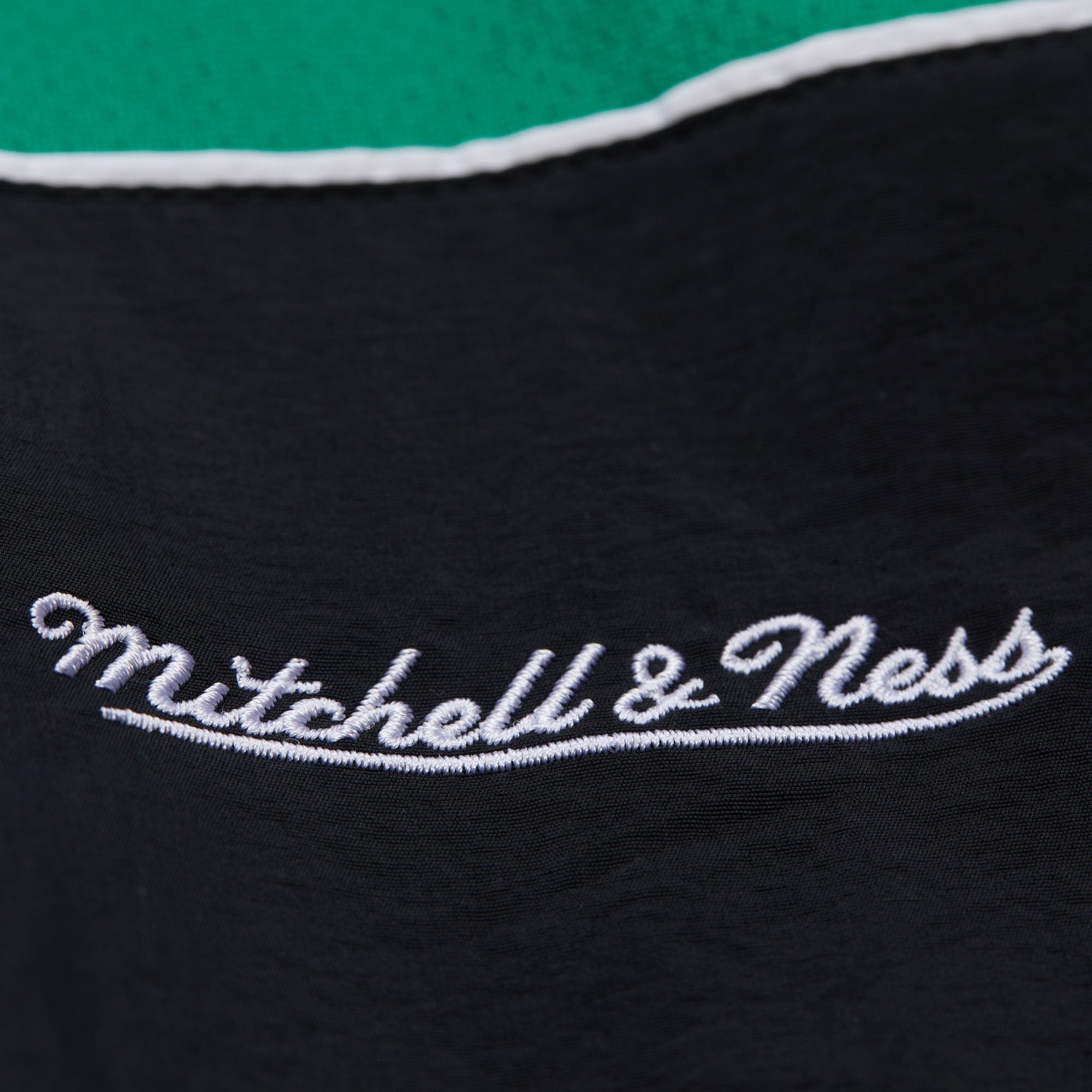 Boston Celtics Mitchell & Ness Backprint Full-Zip NBA Jacke Schwarz - STADIUMDREAMS