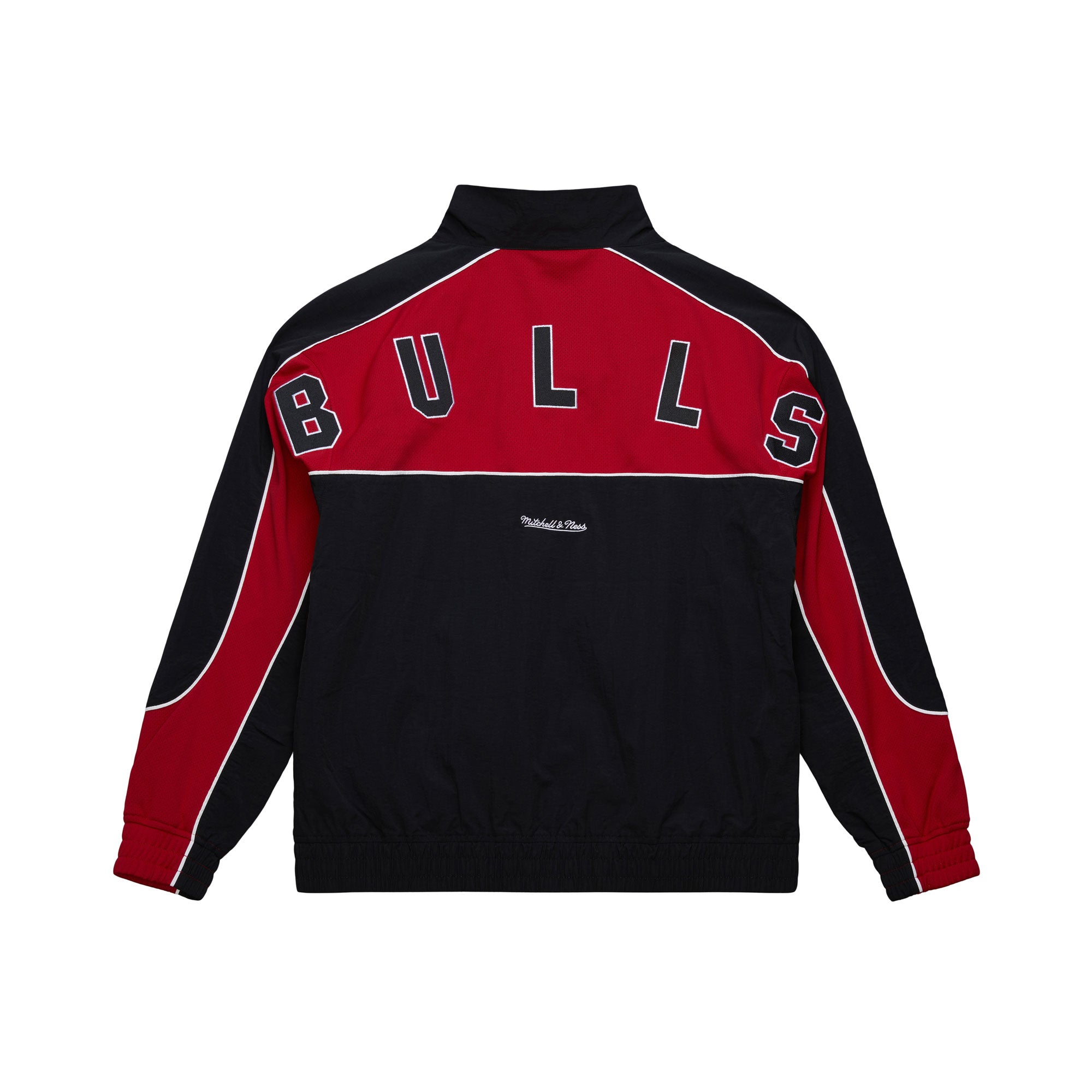 Chicago Bulls Mitchell & Ness Backprint Full-Zip NBA Jacke Schwarz - STADIUMDREAMS