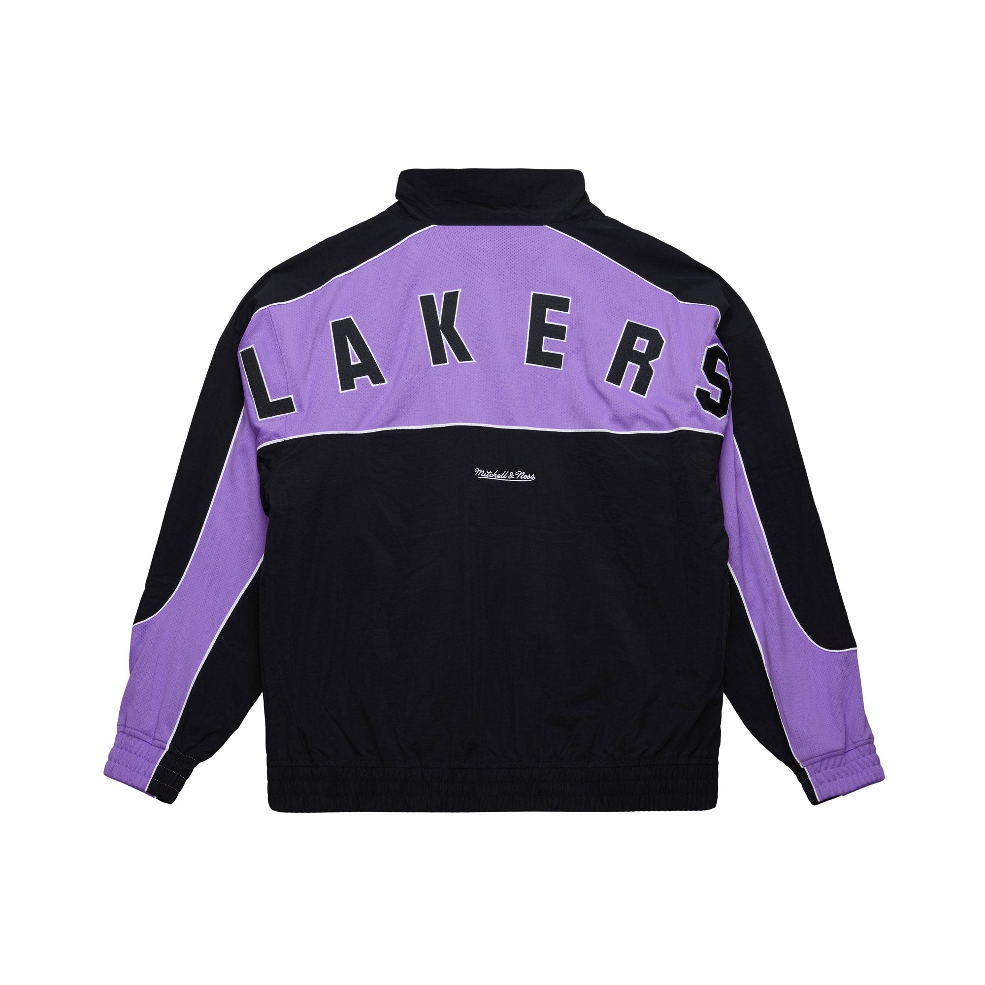Los Angeles Lakers Mitchell & Ness Backprint Full-Zip NBA Jacke Schwarz