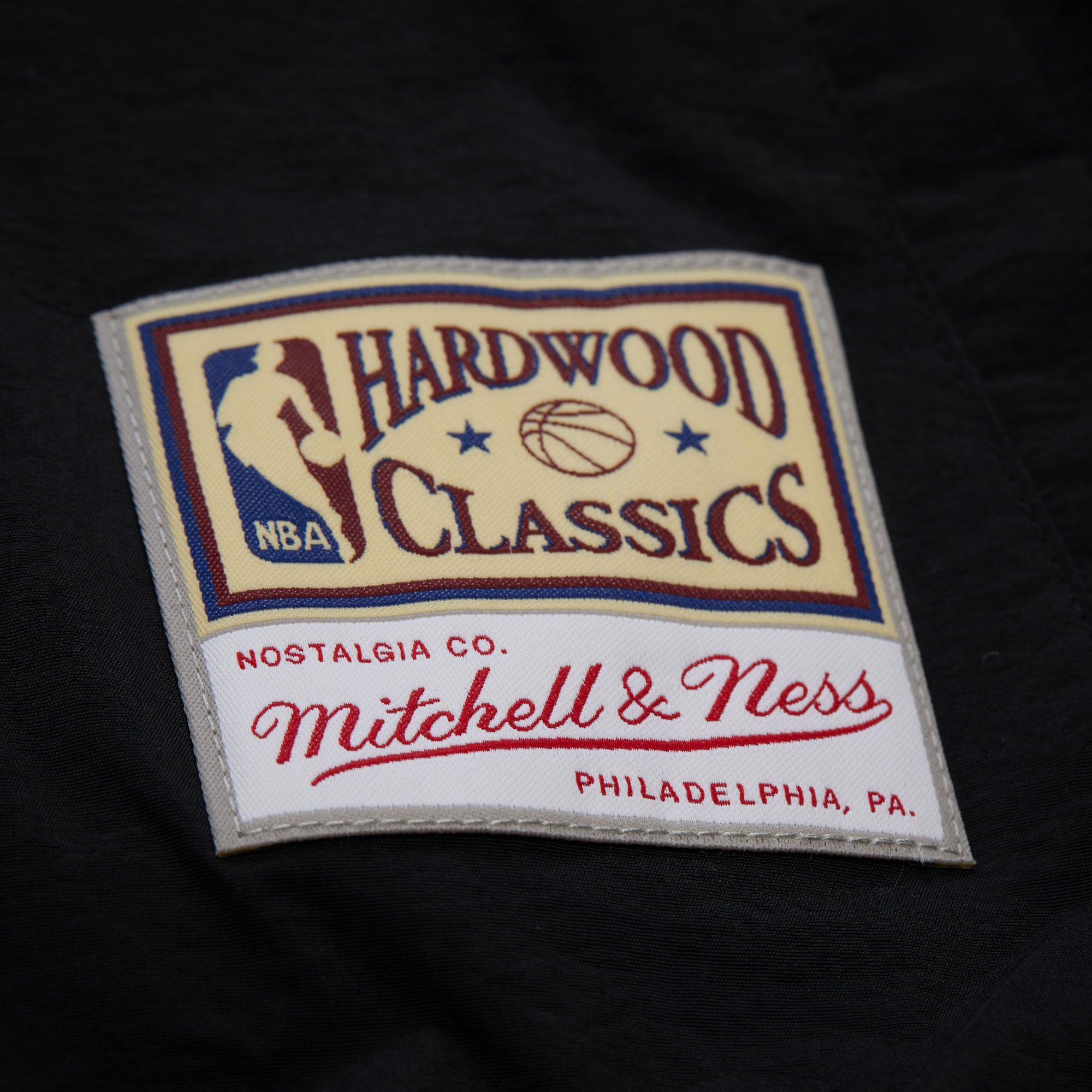 Los Angeles Lakers Mitchell & Ness Backprint Full-Zip NBA Jacke Schwarz