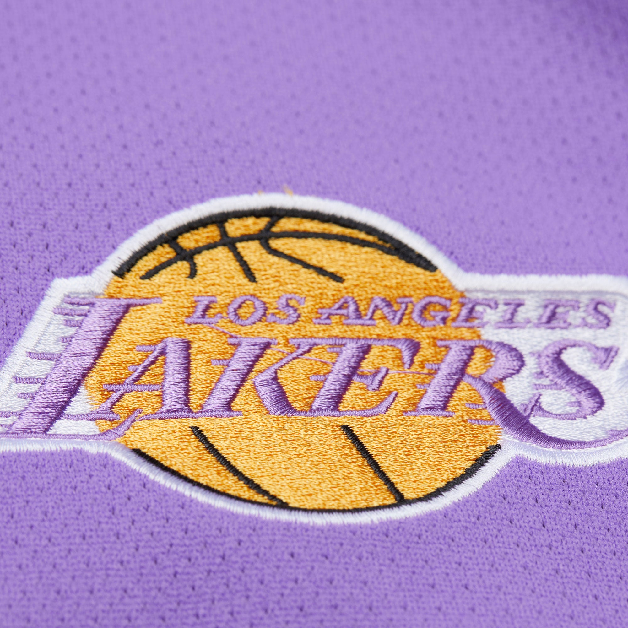 Los Angeles Lakers Mitchell & Ness Backprint Full-Zip NBA Jacke Schwarz