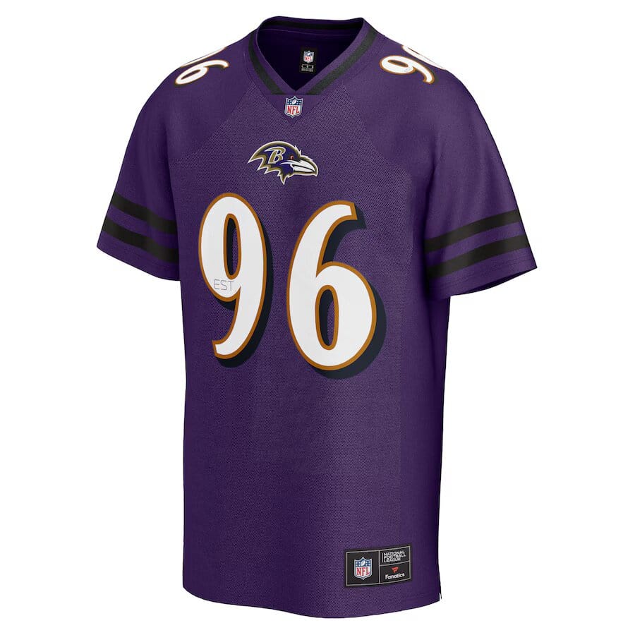Baltimore Ravens Fanatics NFL Core Foundation Trikot Lila - STADIUMDREAMS