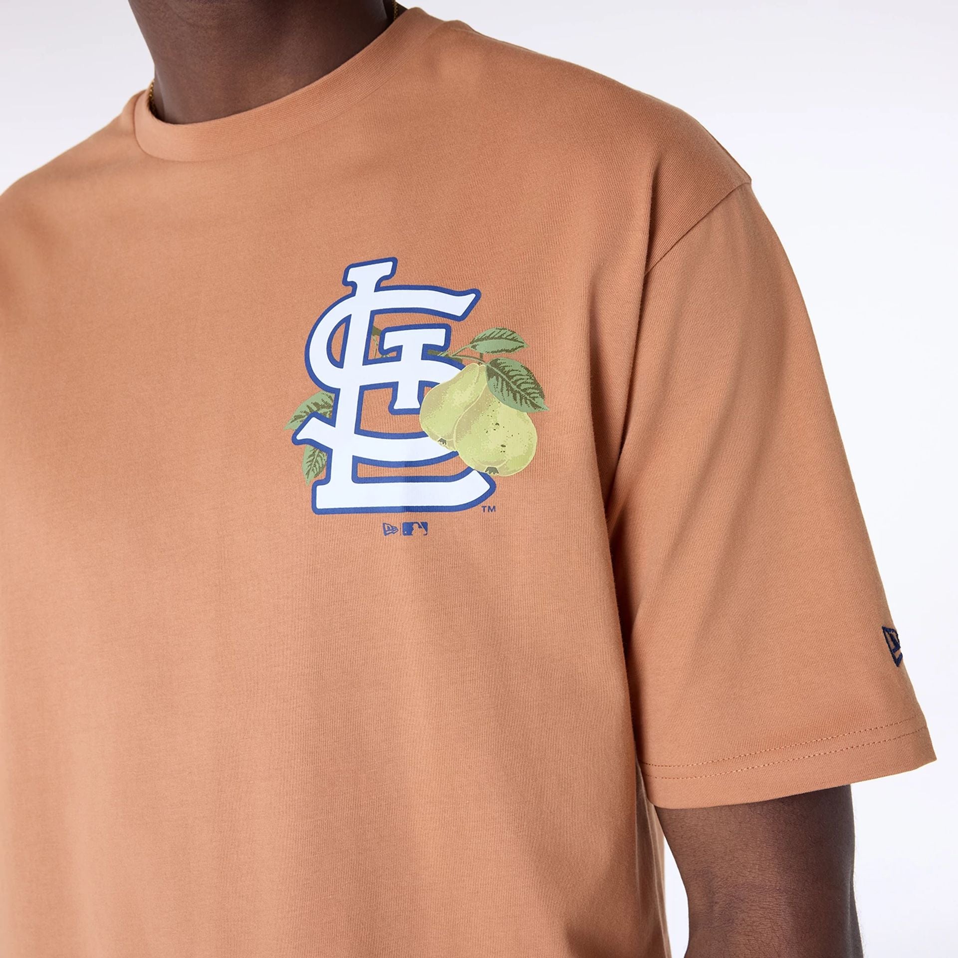St. Louis Cardinals New Era Fruit Backprint MLB T-Shirt Orange