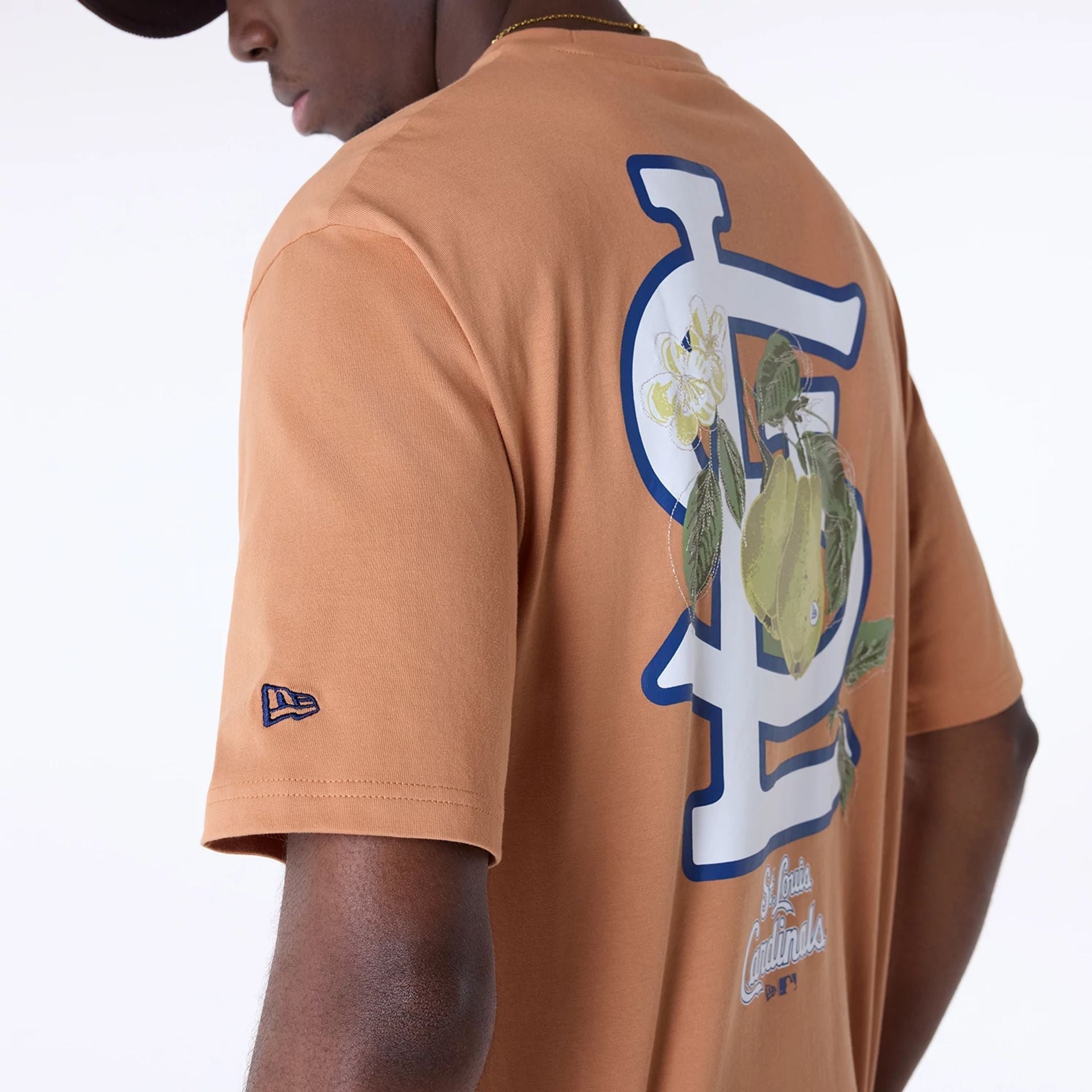 St. Louis Cardinals New Era Fruit Backprint MLB T-Shirt Orange