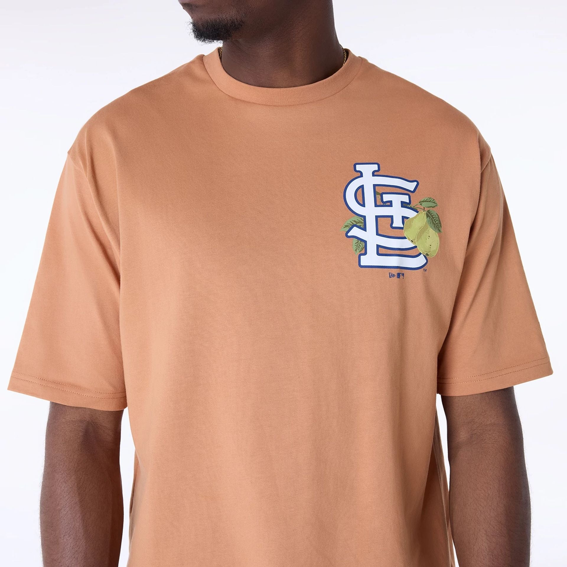 St. Louis Cardinals New Era Fruit Backprint MLB T-Shirt Orange