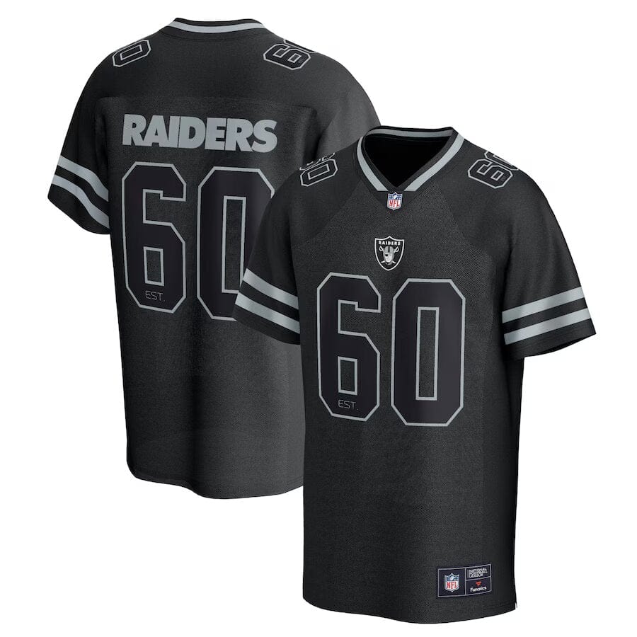 Las Vegas Raiders Fanatics NFL Core Foundation Trikot Schwarz - STADIUMDREAMS