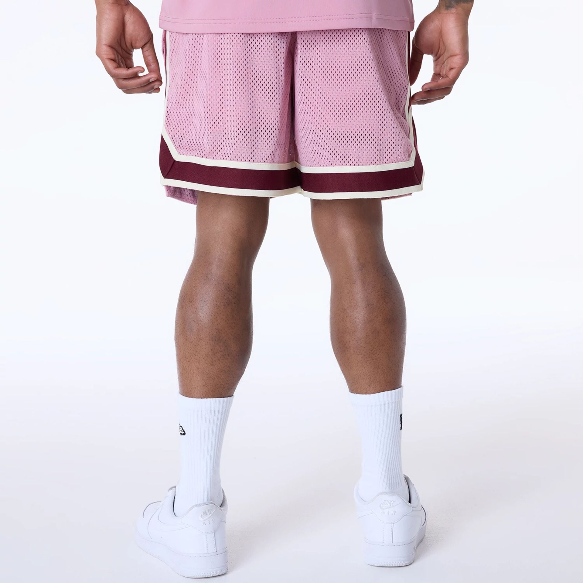 New York Yankees New Era Floral Mesh MLB Shorts Rosa