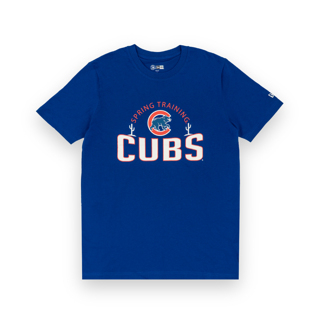 Chicago Cubs New Era Spring Training MLB T-Shirt Blue