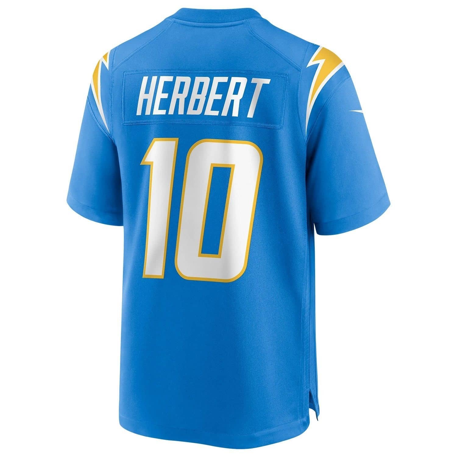 Justin Herbert #10 Los Angeles Chargers Nike Home Game NFL Football Trikot Blau