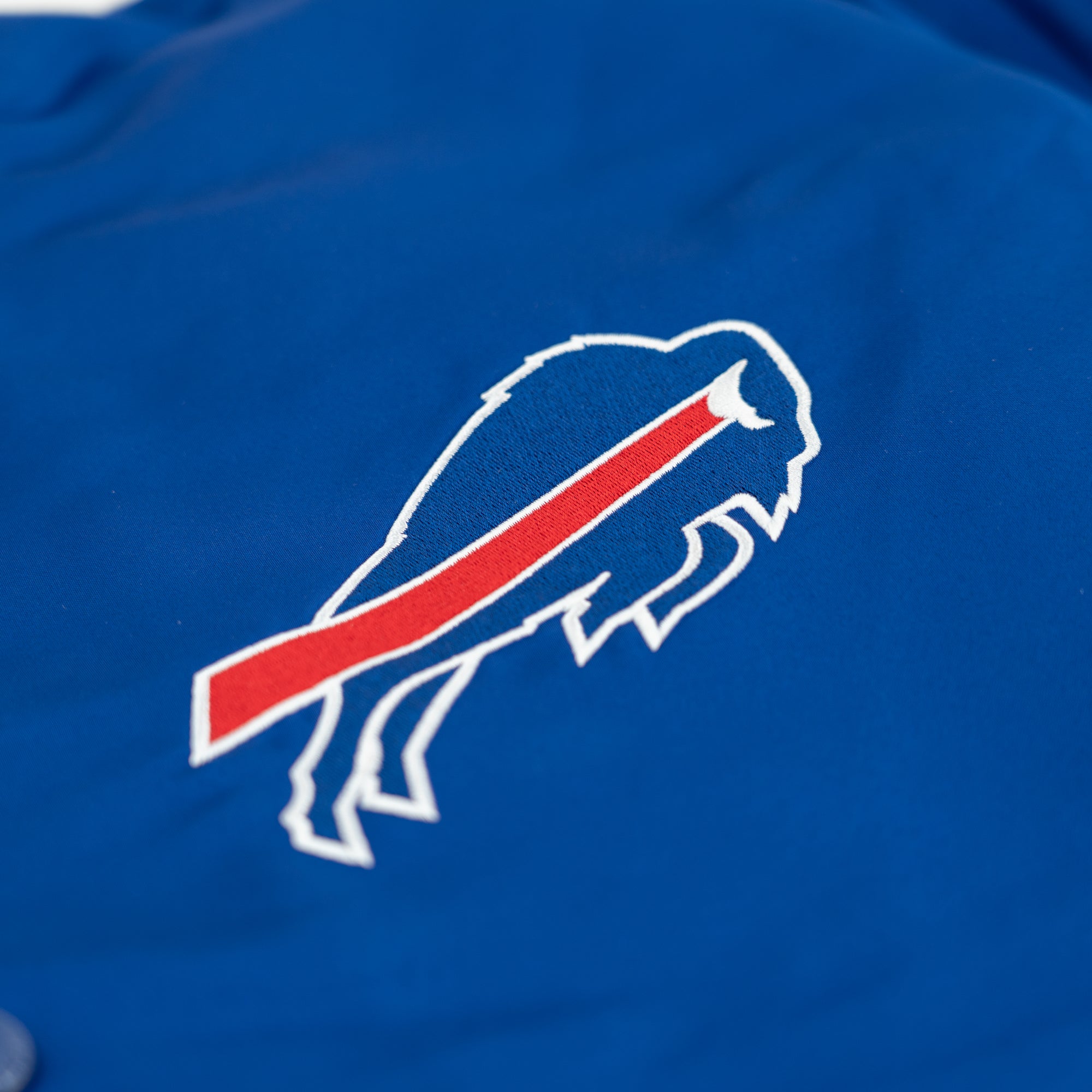 Buffalo Bills New Era USA EDITION Stitched Satin NFL Jacke Blau
