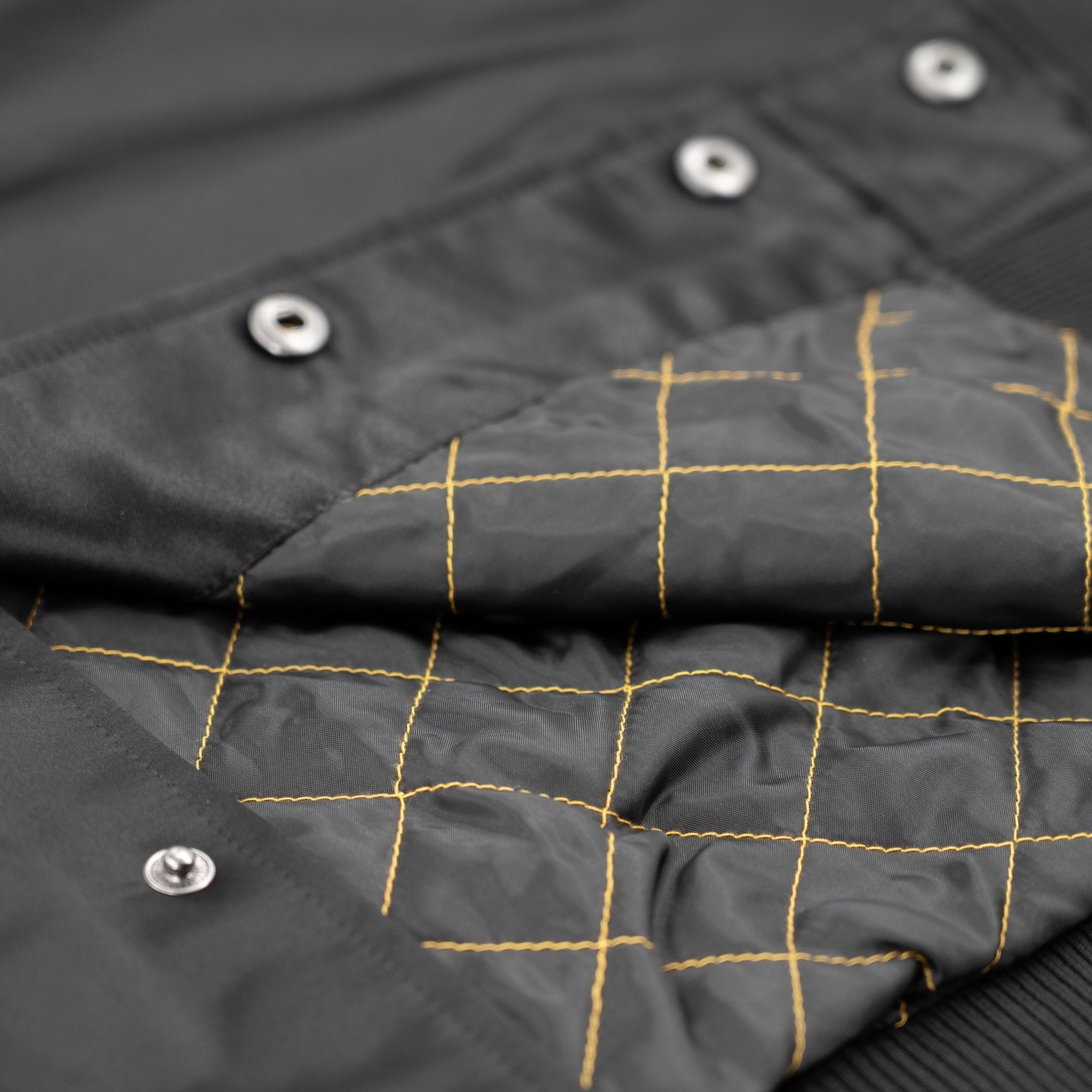 Pittsburgh Steelers New Era USA EDITION Stitched Satin NFL Jacke Schwarz - STADIUMDREAMS