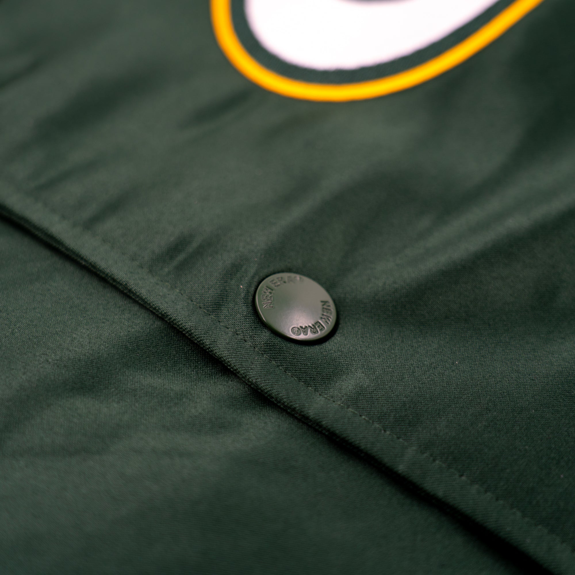 Green Bay Packers New Era USA EDITION Stitched Satin NFL Jacke Grün - STADIUMDREAMS