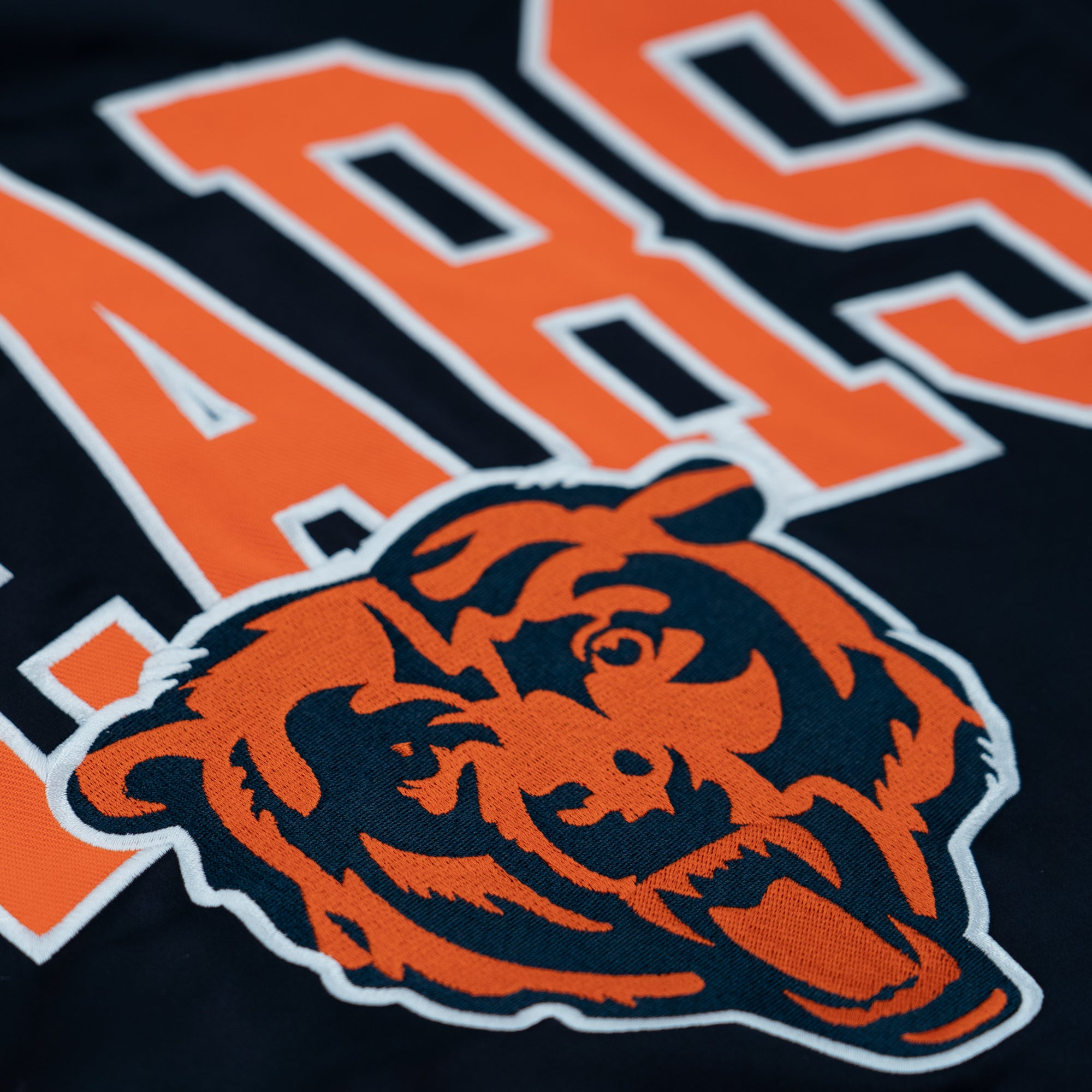 Chicago Bears New Era USA EDITION Stitched Satin NFL Jacke Navy